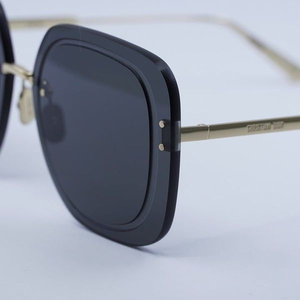 Dior New Dior ULTRADIOR SU B0A0 Sunglasses - Gold Frame, Smoke Size ONE SIZE - 5 Thumbnail