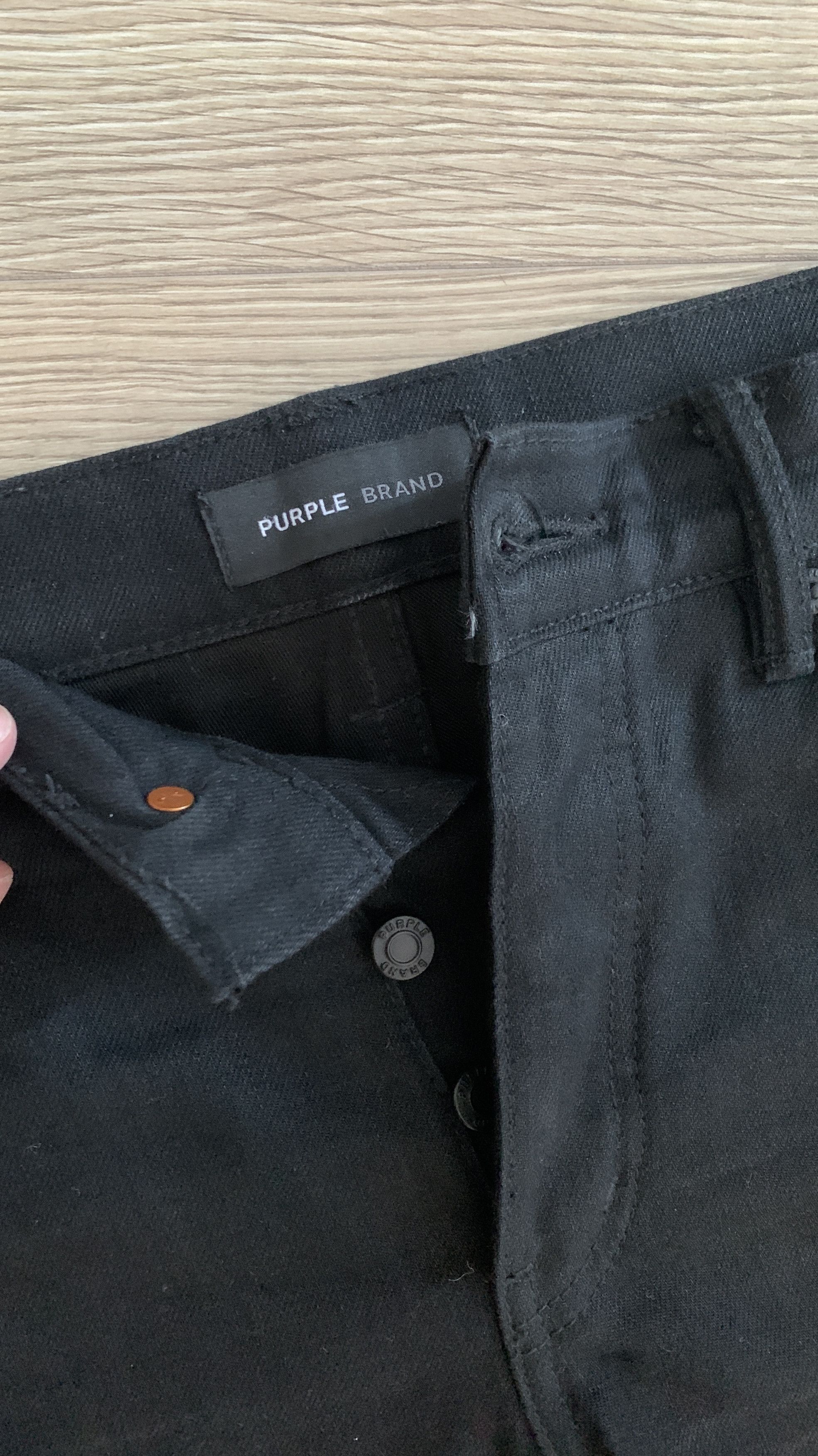 Purple Brand Raw Flare Jeans Size US 32 / EU 48 - 5 Thumbnail