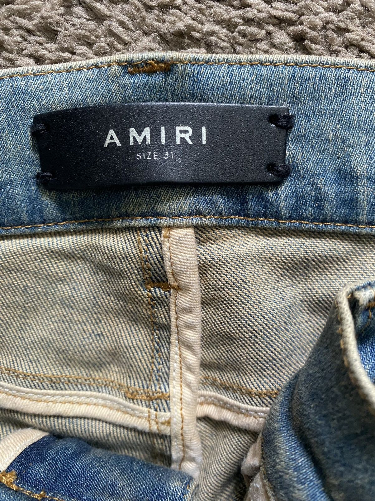 Amiri Amiri paint splatter jeans Size US 31 - 6 Thumbnail