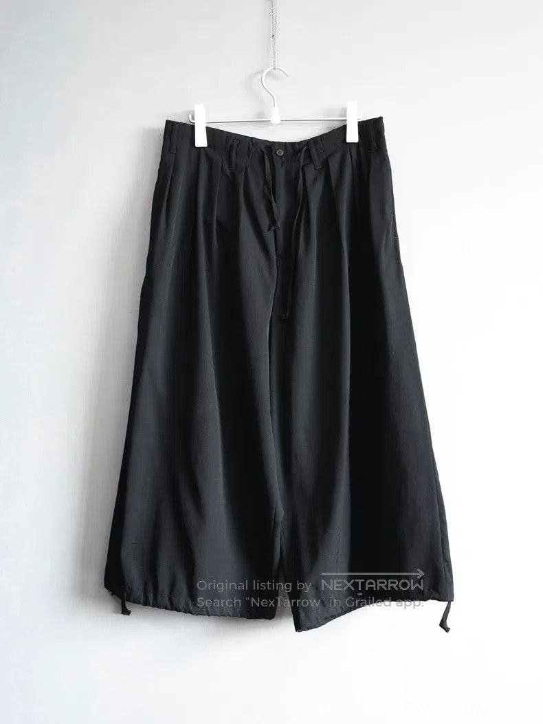 Yohji Yamamoto Yohji Yamamoto size 3 19SS12 pleated drawstring balloon woo Size US 30 / EU 46 - 1 Thumbnail