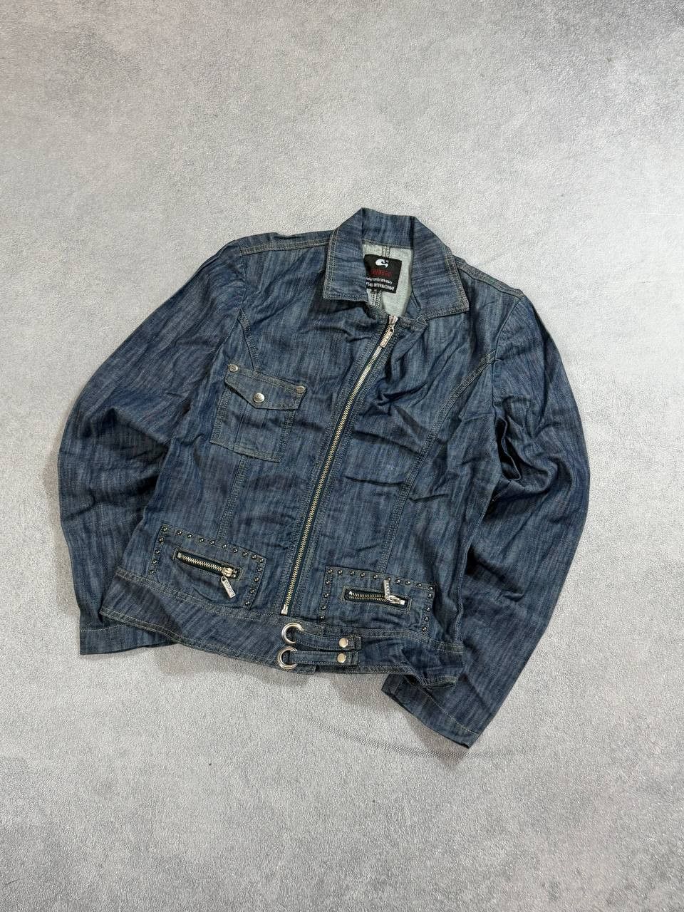 Japanese Brand Denim buttons hype hysteric glamour style denim jacket y2k Size US S / EU 44-46 / 1 - 2 Thumbnail