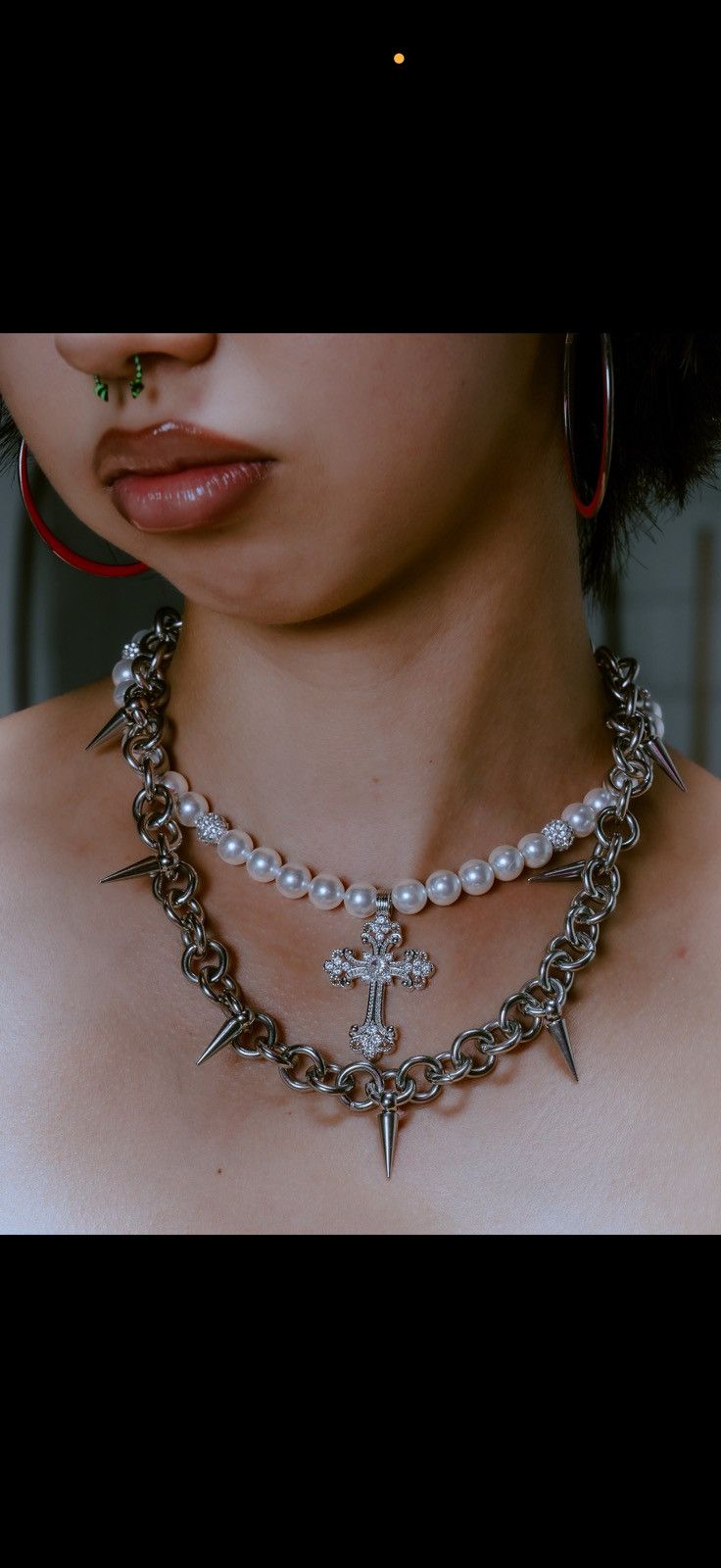Other Spike drop chain Size ONE SIZE - 2 Thumbnail
