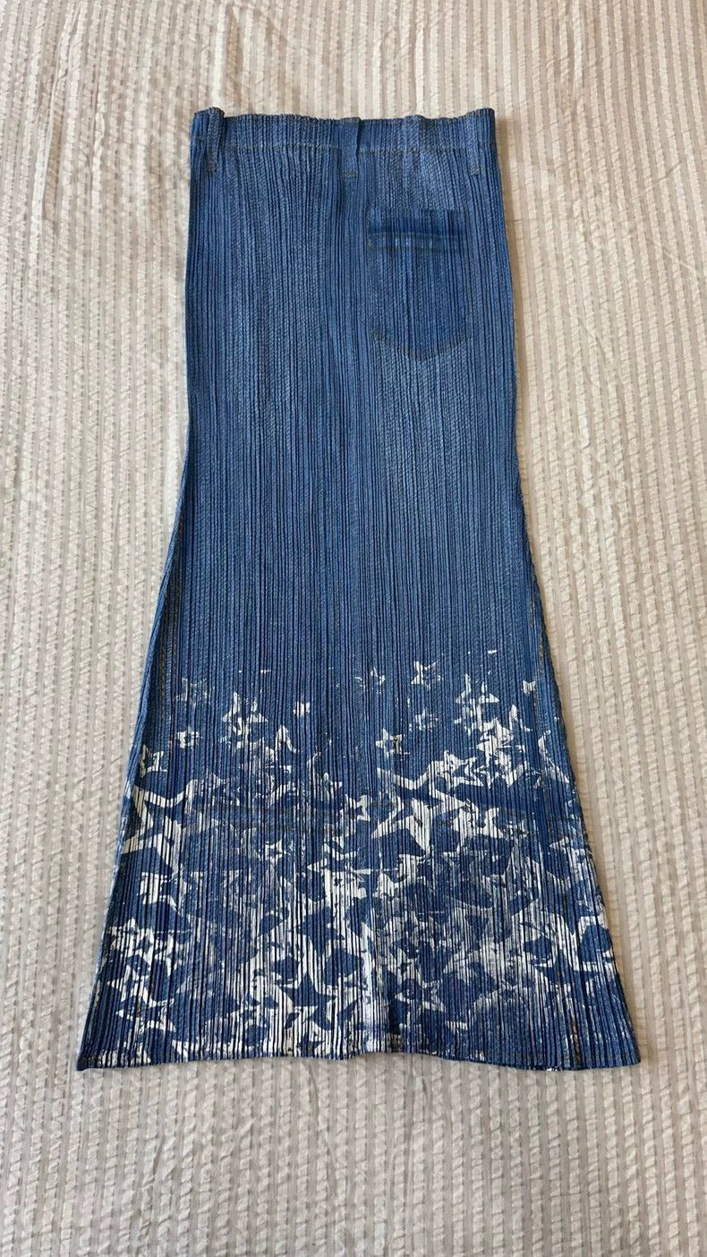 Other Issey Miyake/三宅一生 size:1 Star denim skirt Size 26" / US 2 / IT 38 - 5 Thumbnail