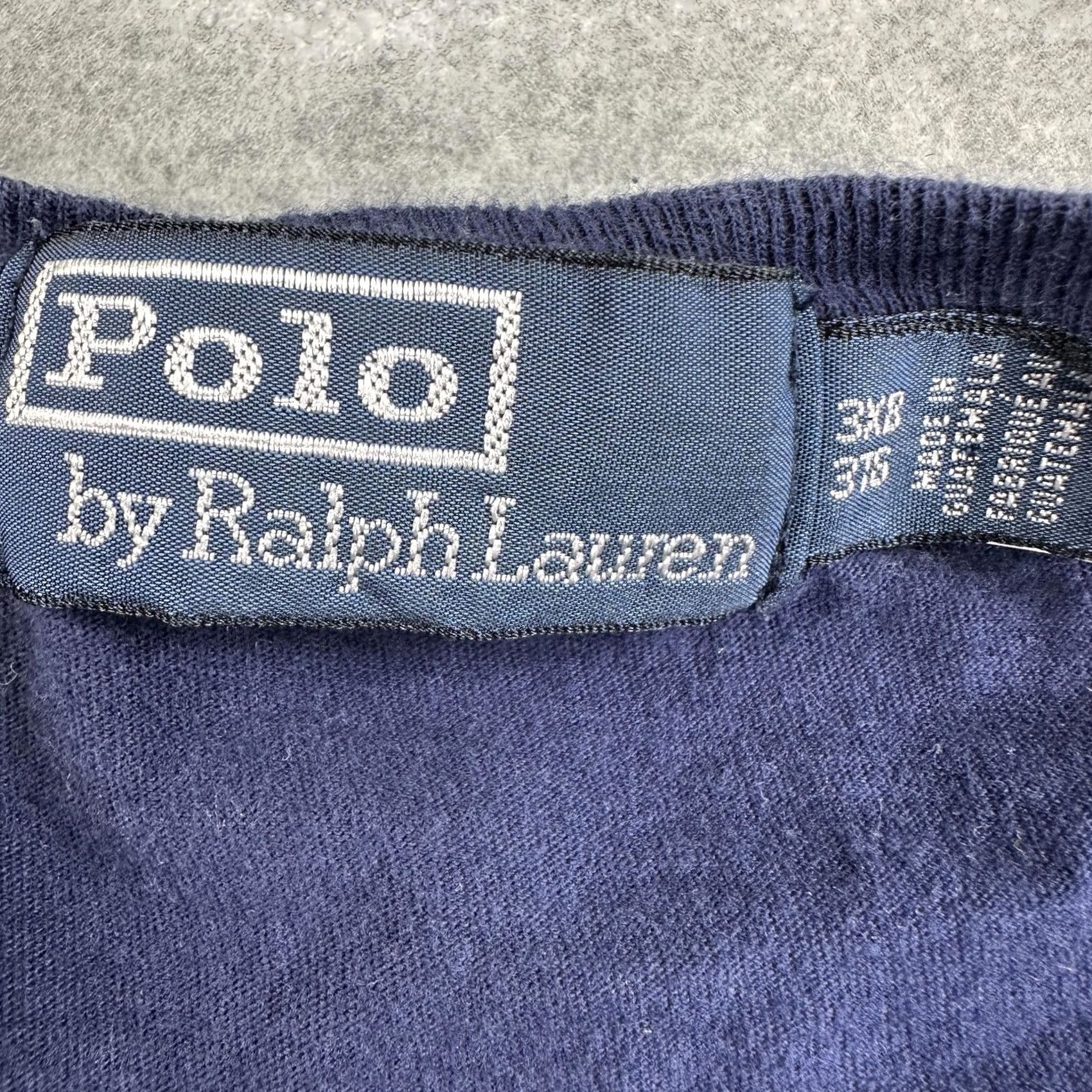 Polo Ralph Lauren VINTAGE Polo Ralph Lauren Shirt Mens 3X Big Blue USA Flag Graphic Made USA 90s Size US XXL / EU 58 / 5 - 3 Thumbnail