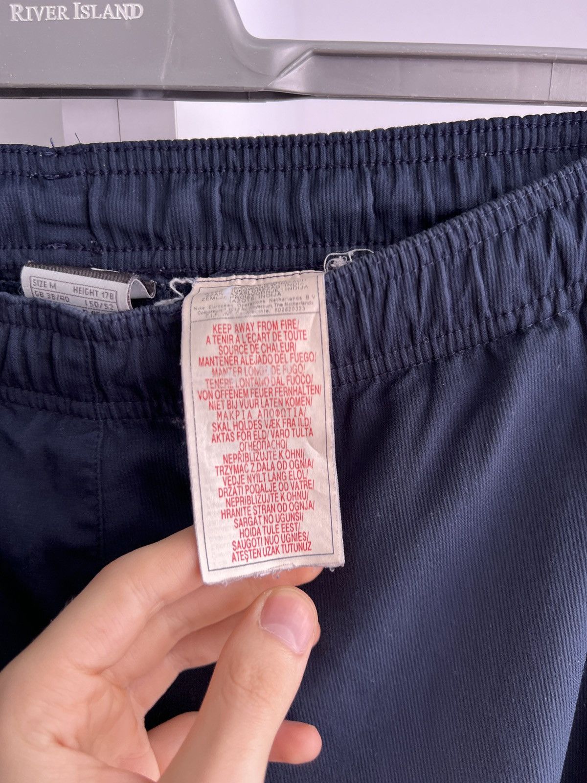 Nike × Vintage Nike Pants Vintage Nike FC Barcelona Track Pants Size US 33 - 9 Thumbnail
