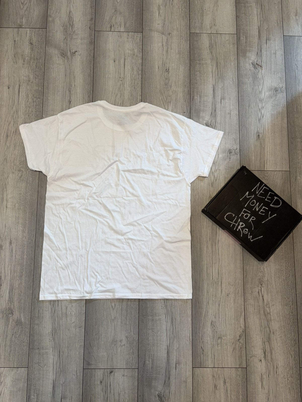 Other Sweetsound Need Money For Chrow Tee White - Size L Size US L / EU 52-54 / 3 - 4 Thumbnail