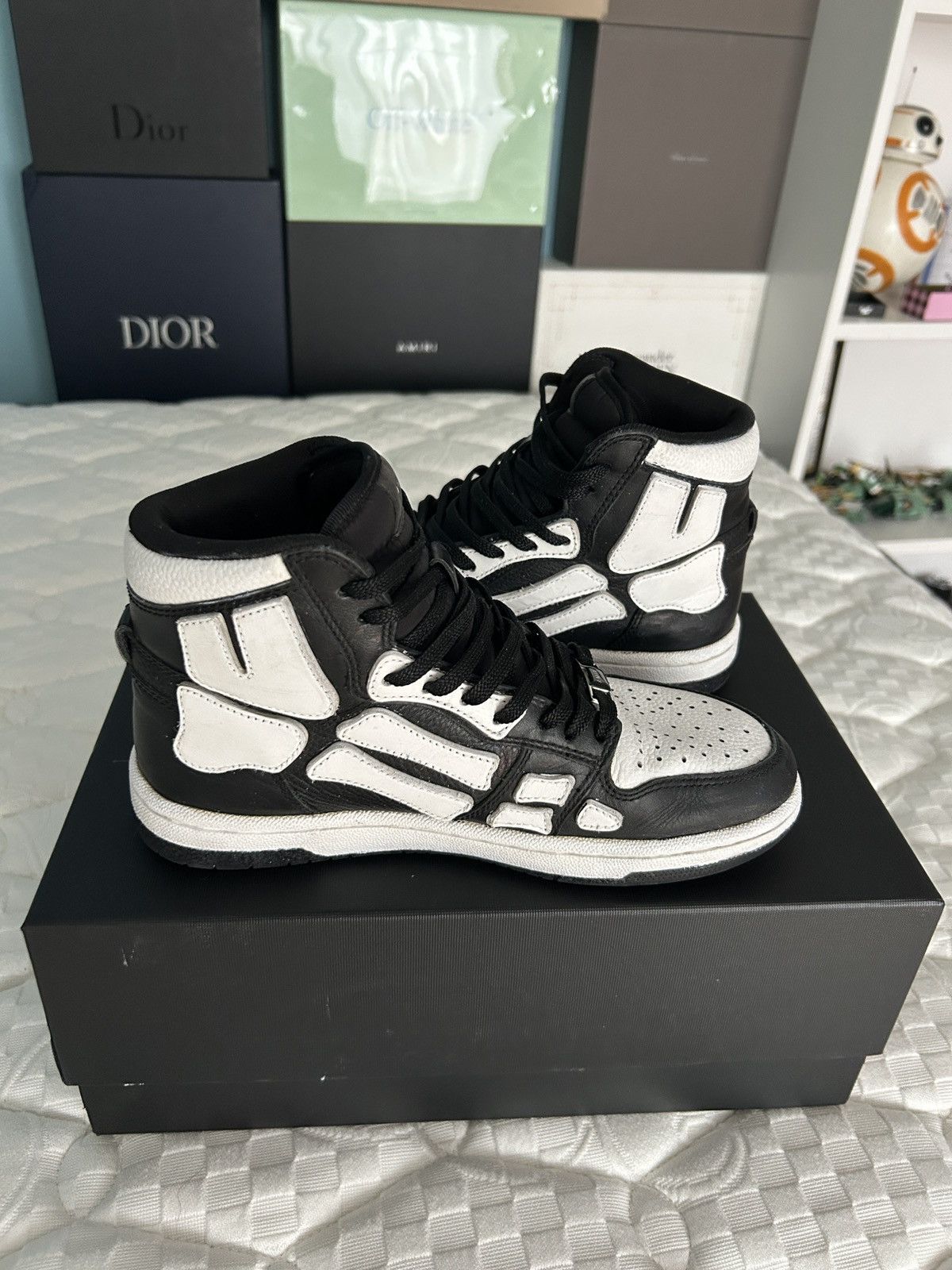 Amiri Amiri Skeleton High-Top Sneaker Size US 6 / IT 36 - 3 Thumbnail
