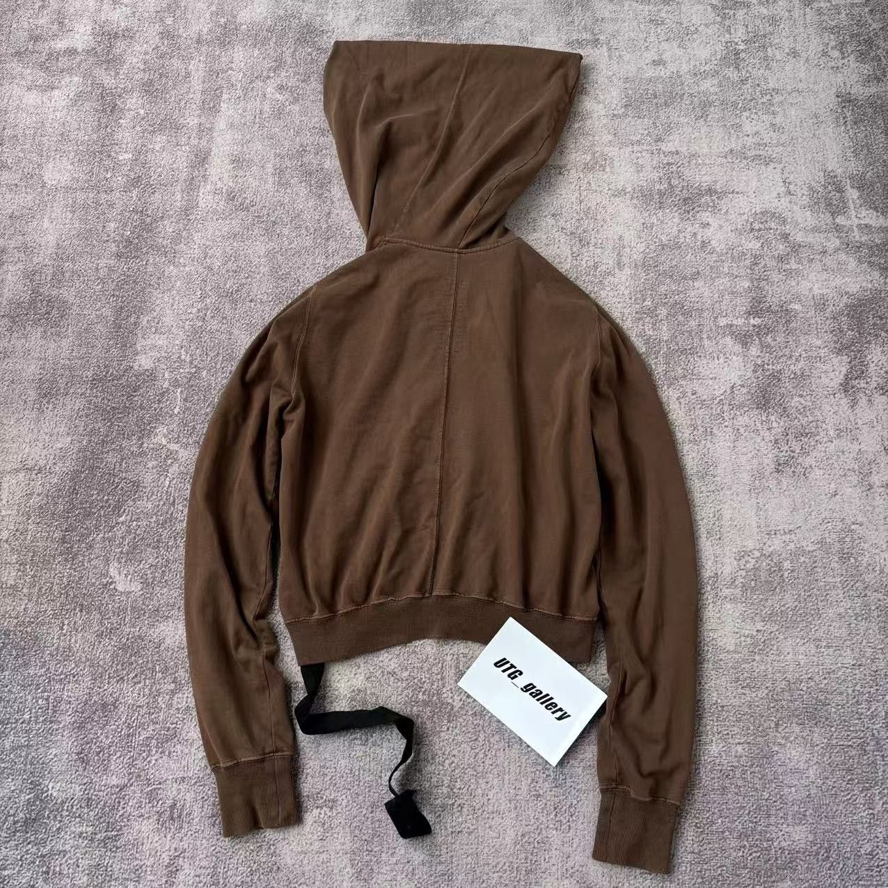 Rick Owens Drkshdw Rick Owens Drkshdw Mountain Zip Up Hoodie Size US M / EU 48-50 / 2 - 2 Thumbnail