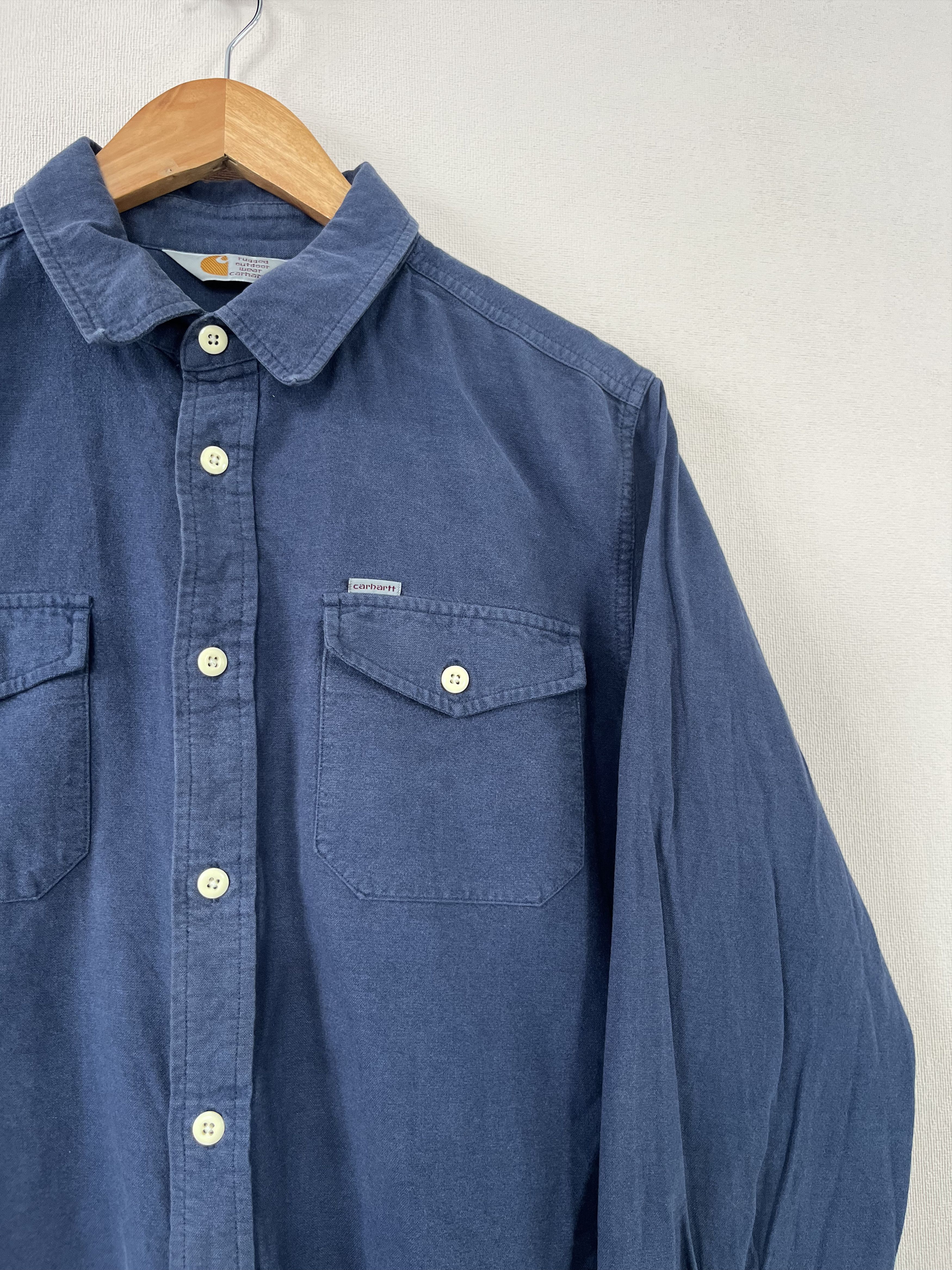 Carhartt Carhartt long sleeve Blue Vendor L/S Shirt workwear Pocket Size US L / EU 52-54 / 3 - 2 Thumbnail