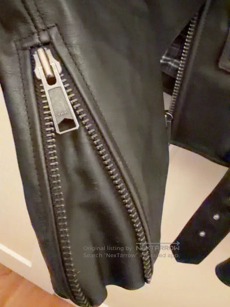 Balenciaga Balenciaga Motorcycle Leather Jacket Size XS / US 0-2 / IT 36-38 - 8 Thumbnail