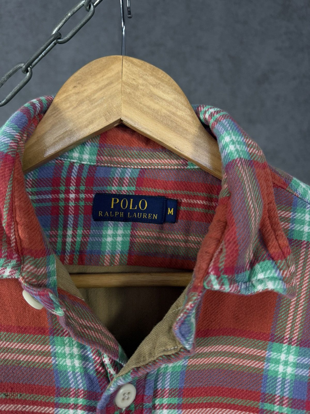 Polo Ralph Lauren Polo Ralph Lauren designer flannel Multipocket shirt Size US M / EU 48-50 / 2 - 4 Thumbnail