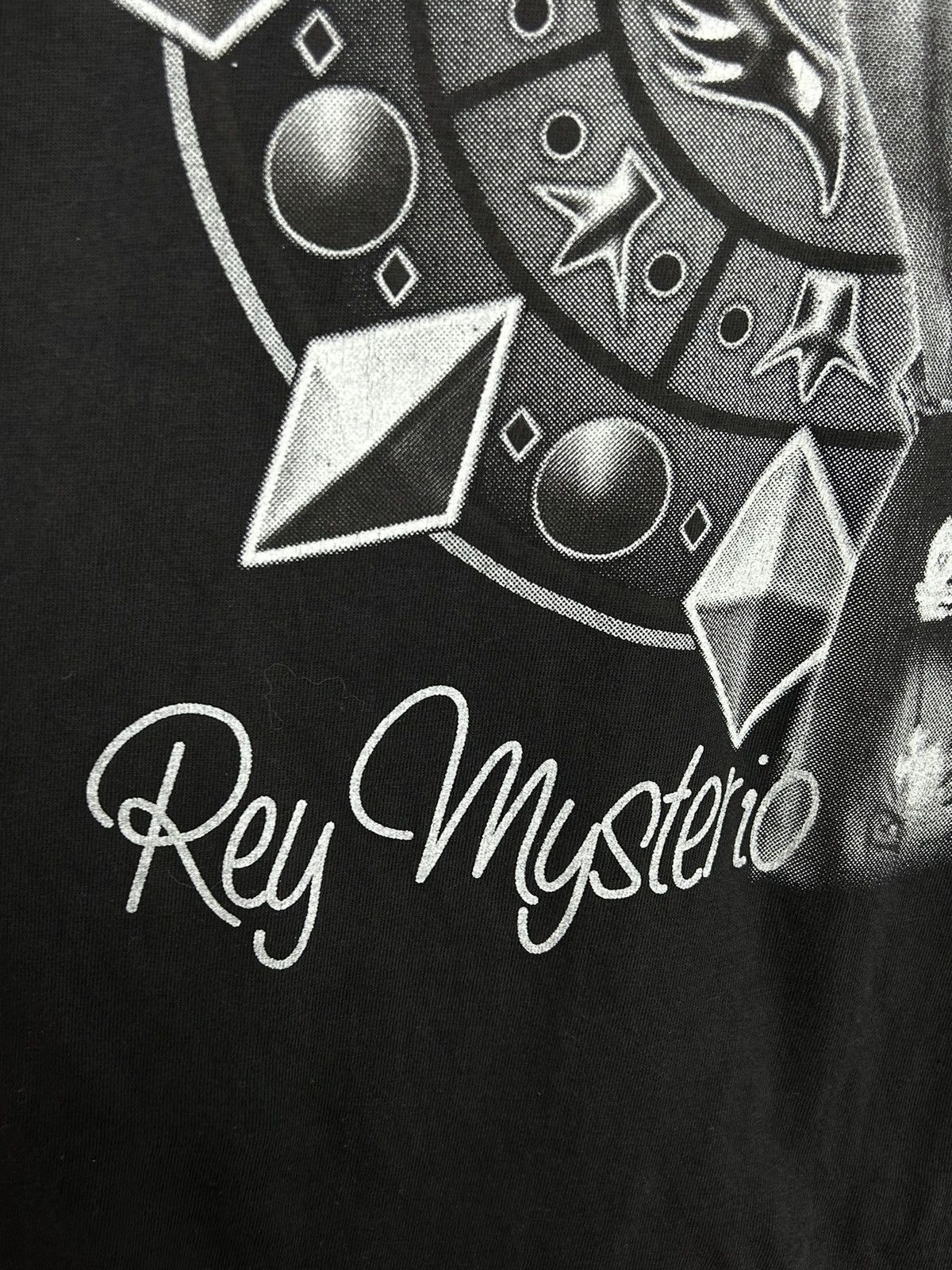 Vintage 90s Vintage Rey Mysterio Wrestler WWE Short Sleeve T-Shirt Size US M / EU 48-50 / 2 - 5 Thumbnail