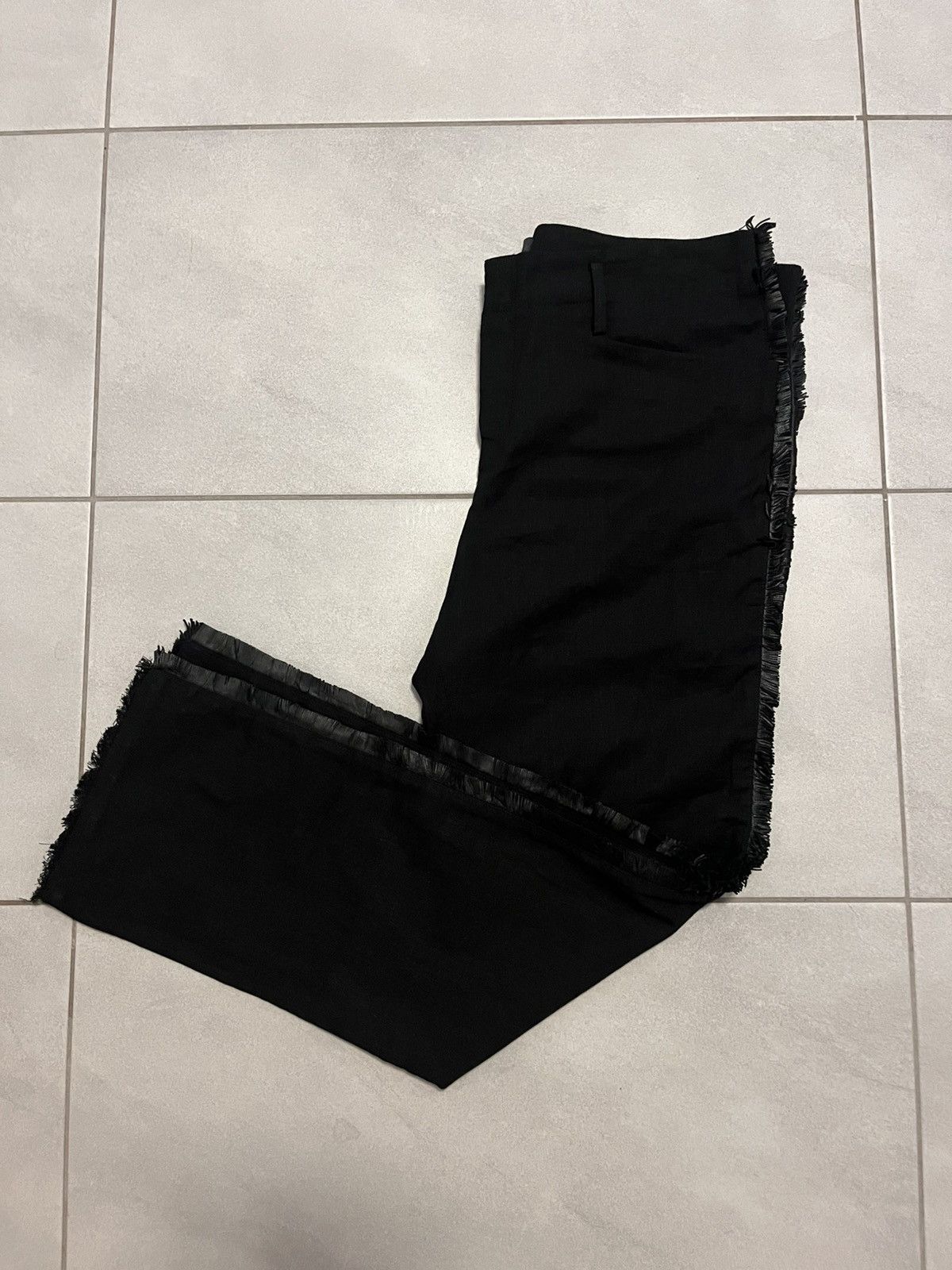 Isabel Marant Isabel Marant lamb leather fringe pants vintage avant-garde Size 28" / US 6 / IT 42 - 2 Thumbnail