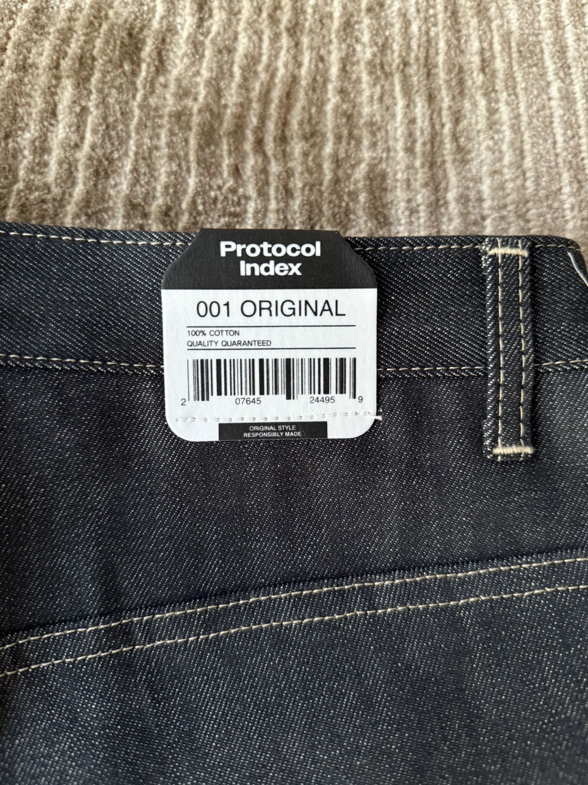 PROJECT G/R PROTOCOL INDEX Paneled Hybrid Denim LIMITED EDITION Size US 34 / EU 50 - 6 Thumbnail