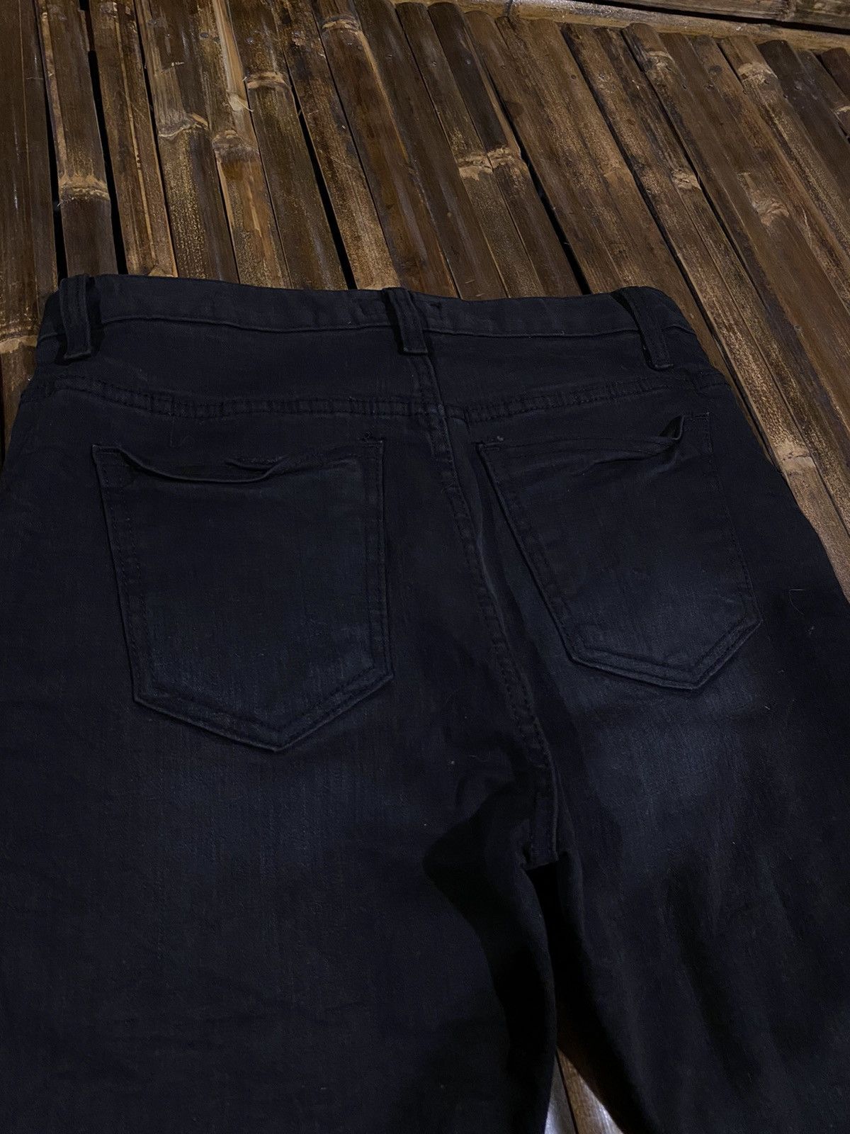 If Six Was Nine Brush Real Skull Distressed Pants Size US 30 / EU 46 - 5 Thumbnail
