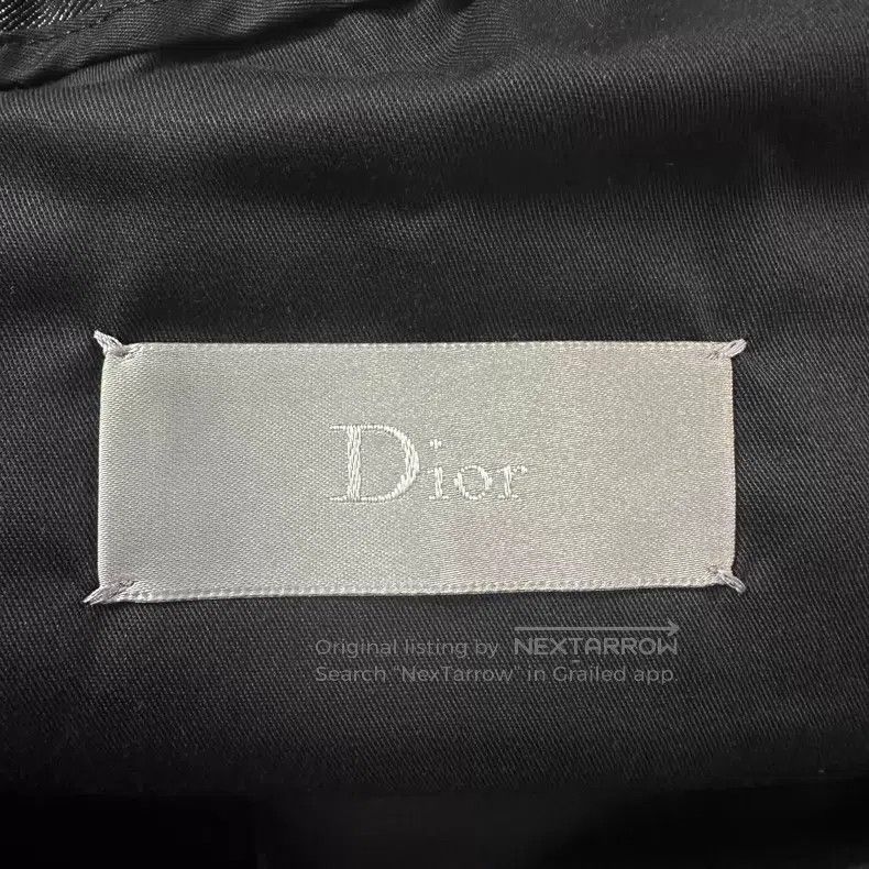 Dior Dior Dark gray snowflake, twill denim, side zipper drawstr Size US 28 / EU 44 - 6 Thumbnail