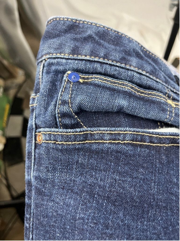 Gap Gap 1969 Forever Skinny Jeans in Dark Indigo | Size 32/14 Size 32" / US 10 / IT 46 - 8 Thumbnail