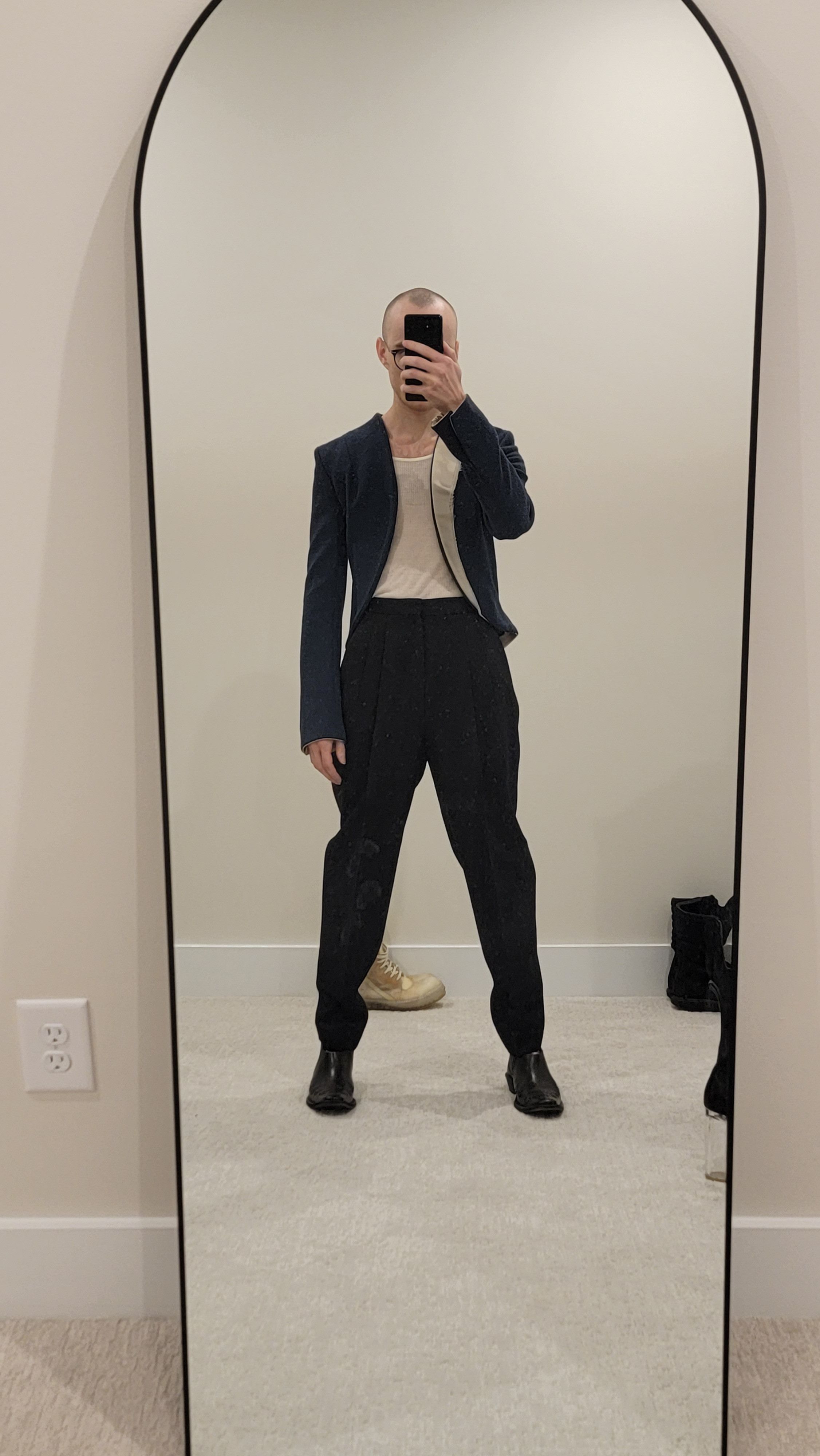 Haider Ackermann Haider Ackermann Ornate Silk Runway Blazer Size 34S - 6 Thumbnail