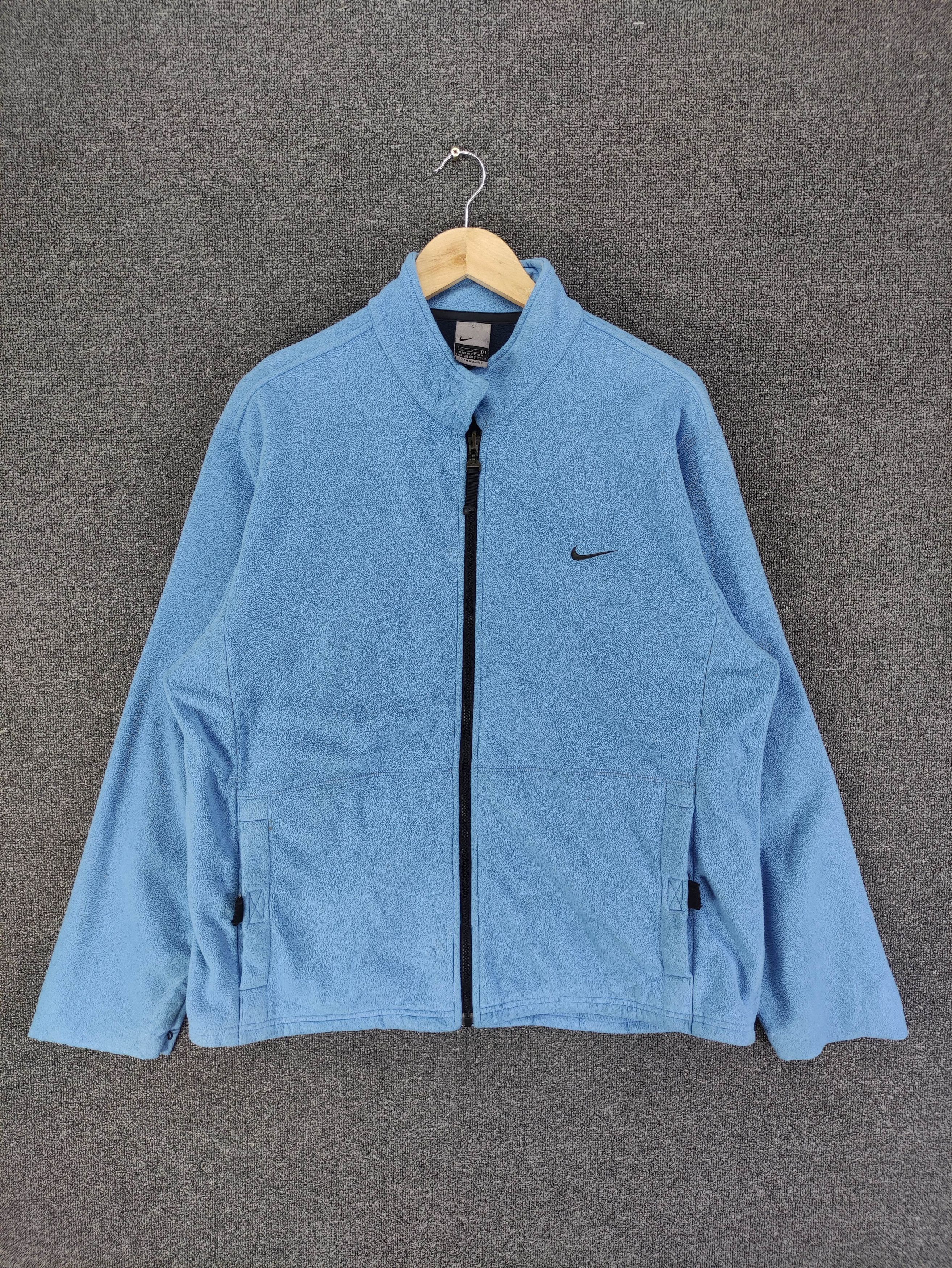 Nike Vintage Nike Sweater Fleece Zipper Size US L / EU 52-54 / 3 - 1 Thumbnail