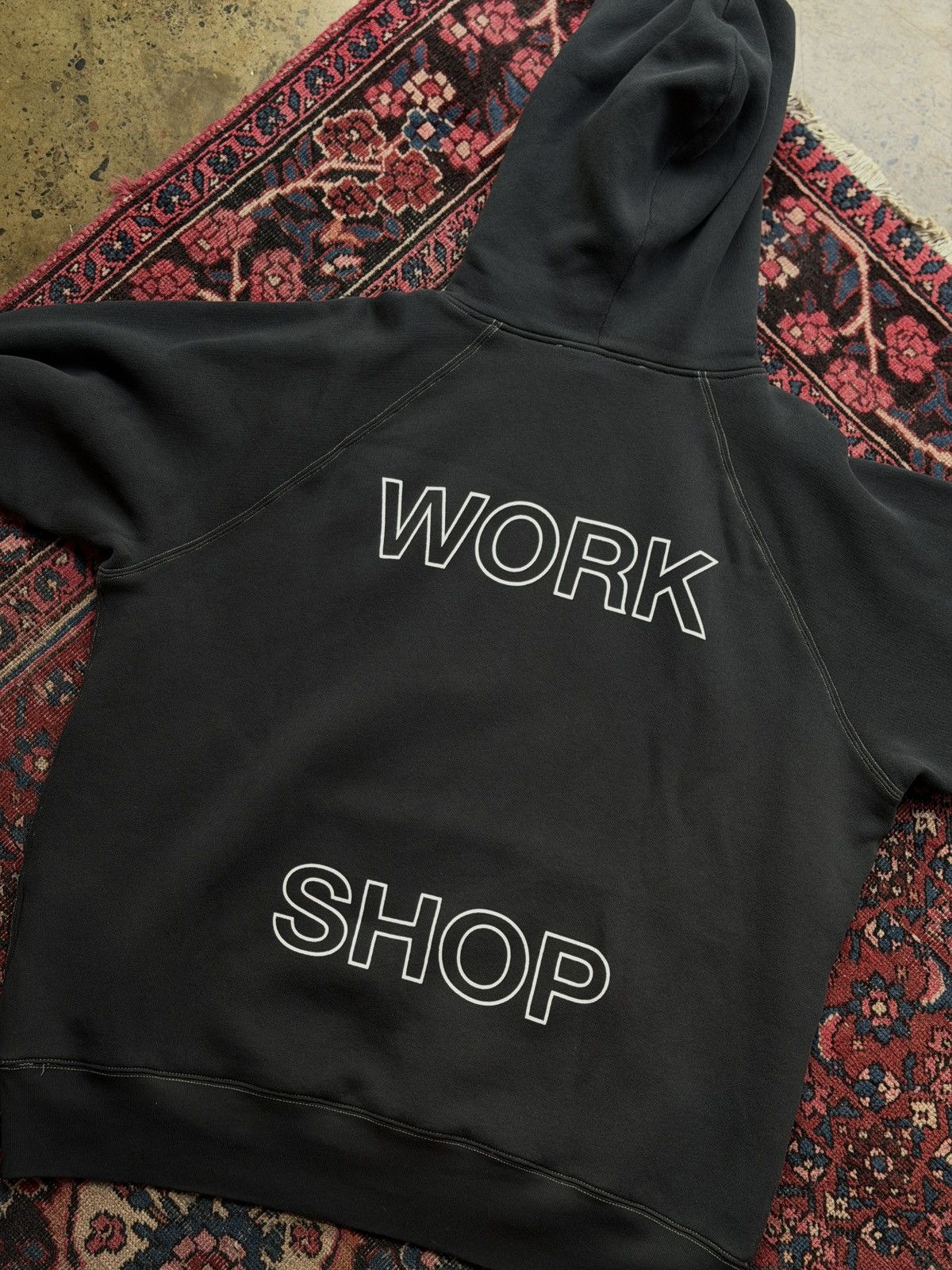 Our Legacy Our Legacy Work Shop Hoodie - Black *NEW* Size US XXL / EU 58 / 5 - 1 Thumbnail
