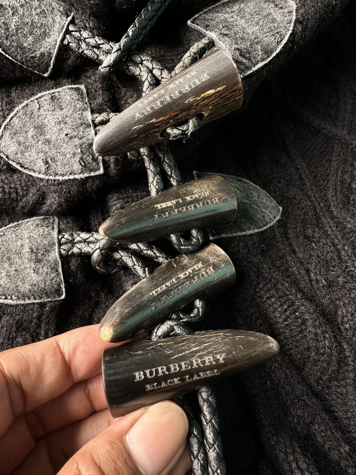 Burberry × Designer Burberry Black Label Knitwear Zip Hoodie Size M / US 6-8 / IT 42-44 - 10 Thumbnail