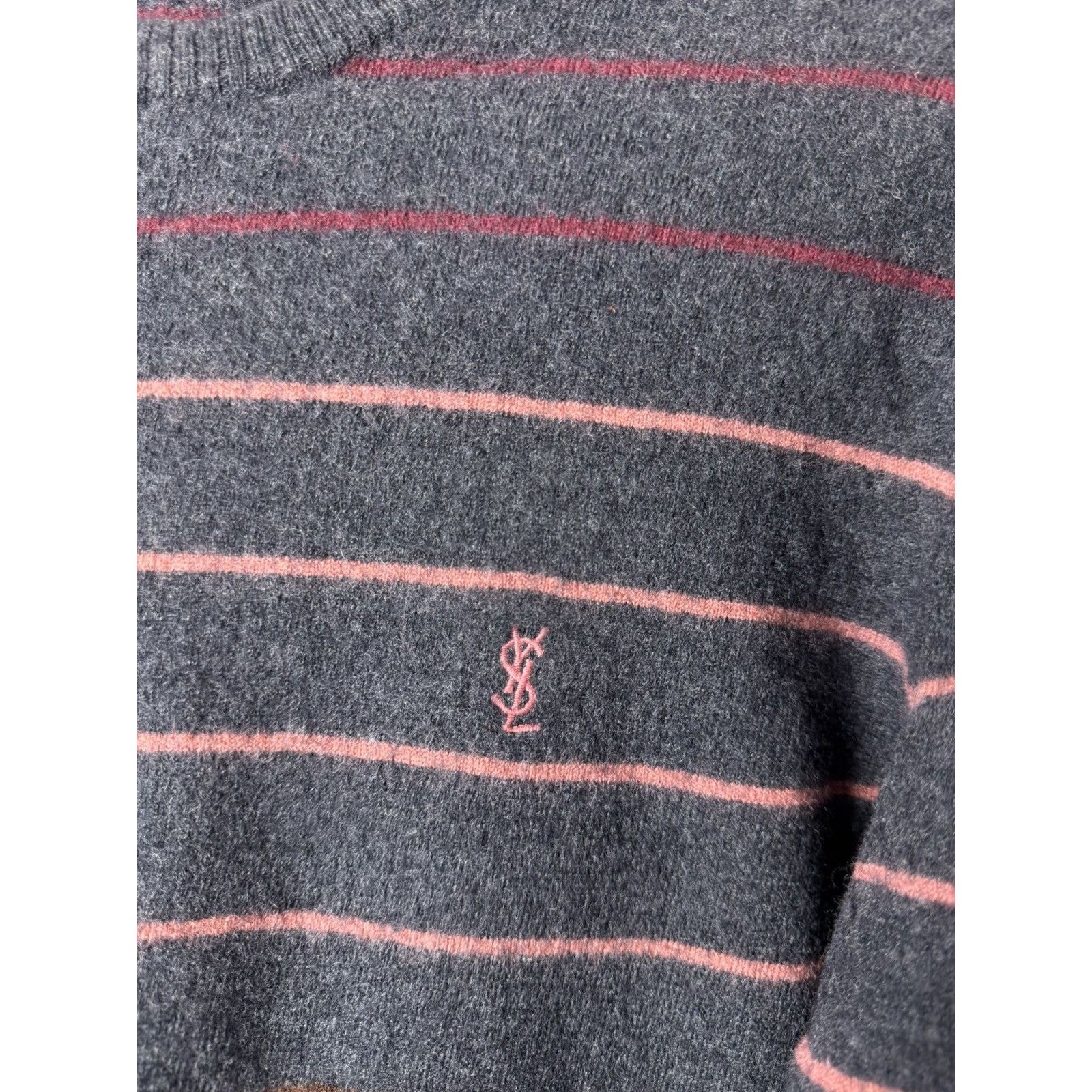 Yves Saint Laurent Vintage 1990’s YSL Yves Saint Laurent Wool Sweater Size S / US 4 / IT 40 - 3 Thumbnail