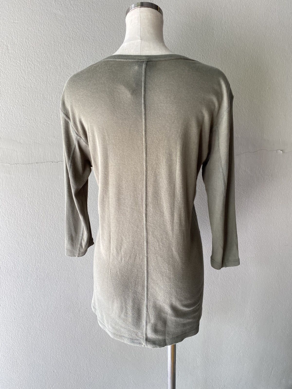 Attachment Attachment Dark Green 3/4 Sleeve T-Shirt Size ONE SIZE - 11 Thumbnail
