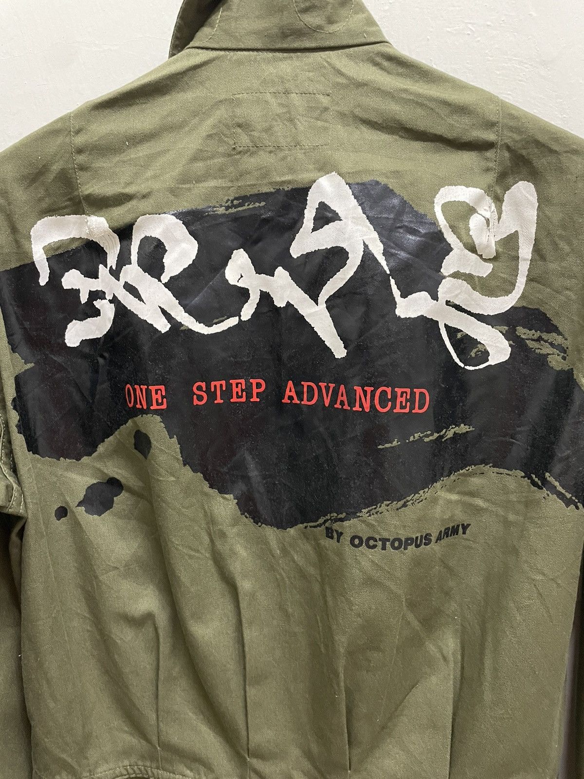 Japanese Brand Street Fighter Octopus Army Jumpsuit Coverall Size US 34 / EU 50 - 10 Thumbnail