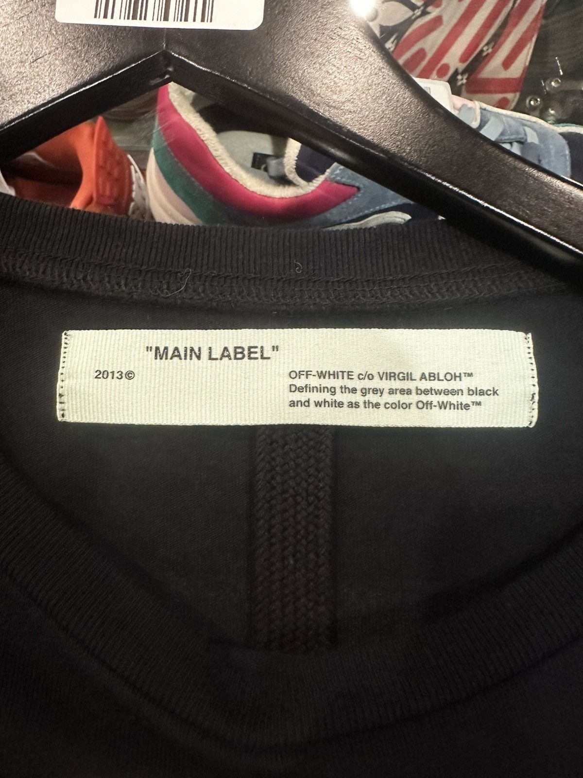 Off-White Off-White Oversized Diagonal Arrow T-Shirt PO Sz M Size US M / EU 48-50 / 2 - 3 Thumbnail