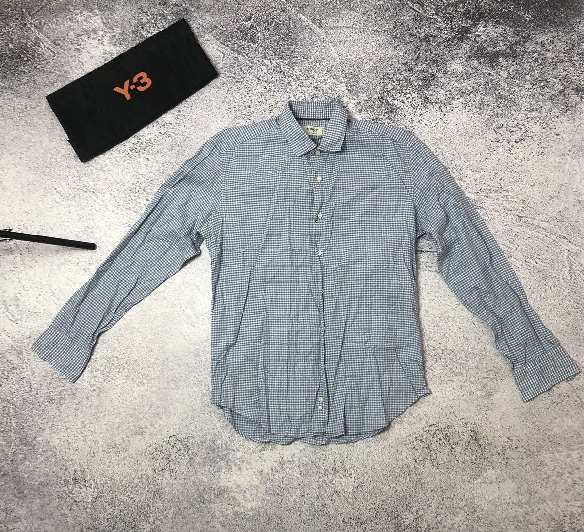 Boggi Luxury shirt Boggi Milano y2k vintage men’s usa ykk drill Size US M / EU 48-50 / 2 - 1 Thumbnail
