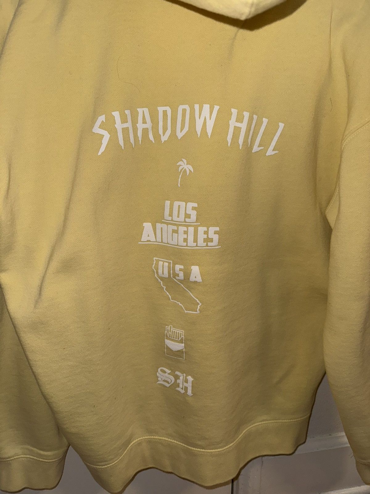 Shadow Hill Shadow Hill Hoodie (Yellow, Size L) Size L / US 10 / IT 46 - 3 Thumbnail