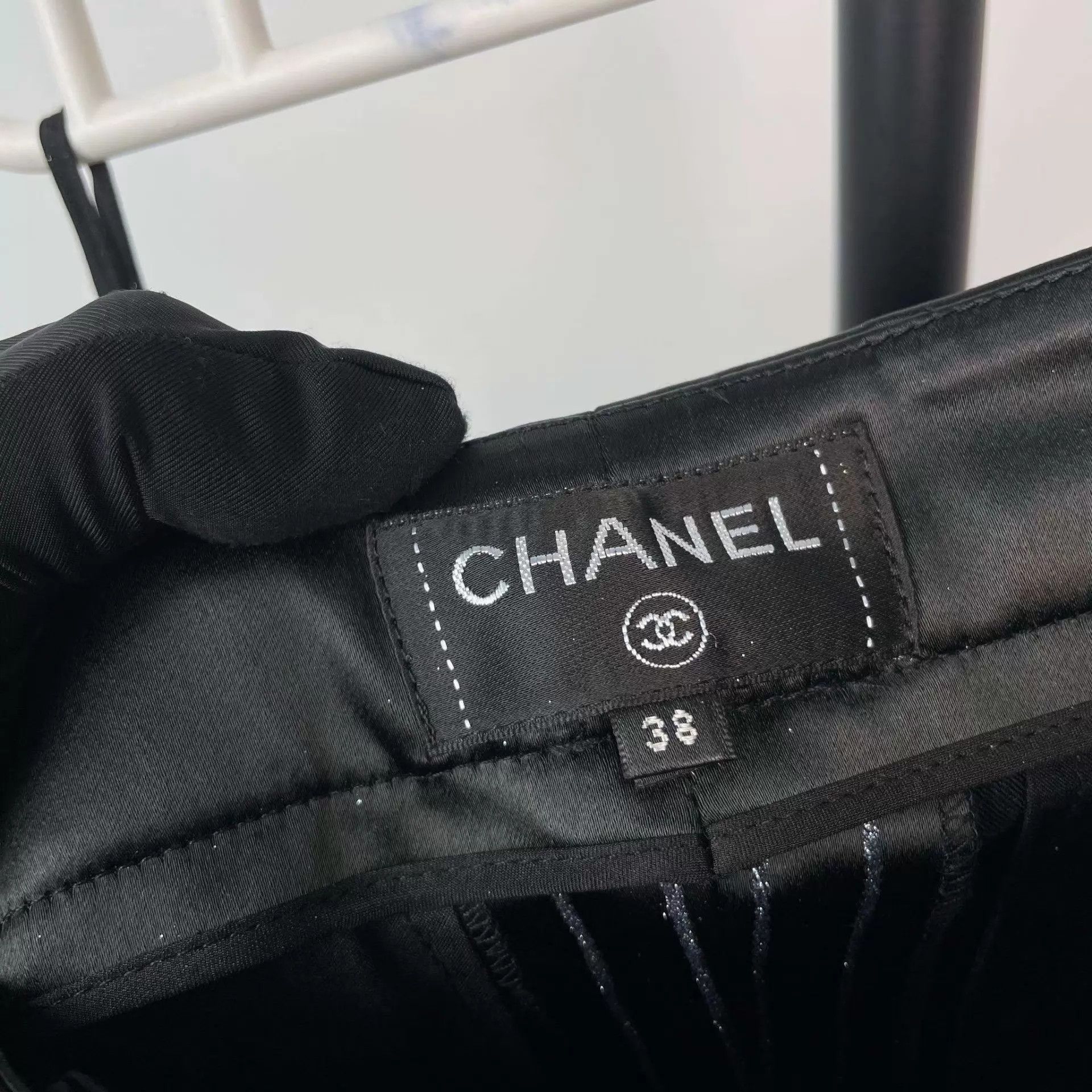 Chanel Chanel Stripe Tailored Trousers FR38 Size 27" / US 4 / IT 40 - 3 Thumbnail