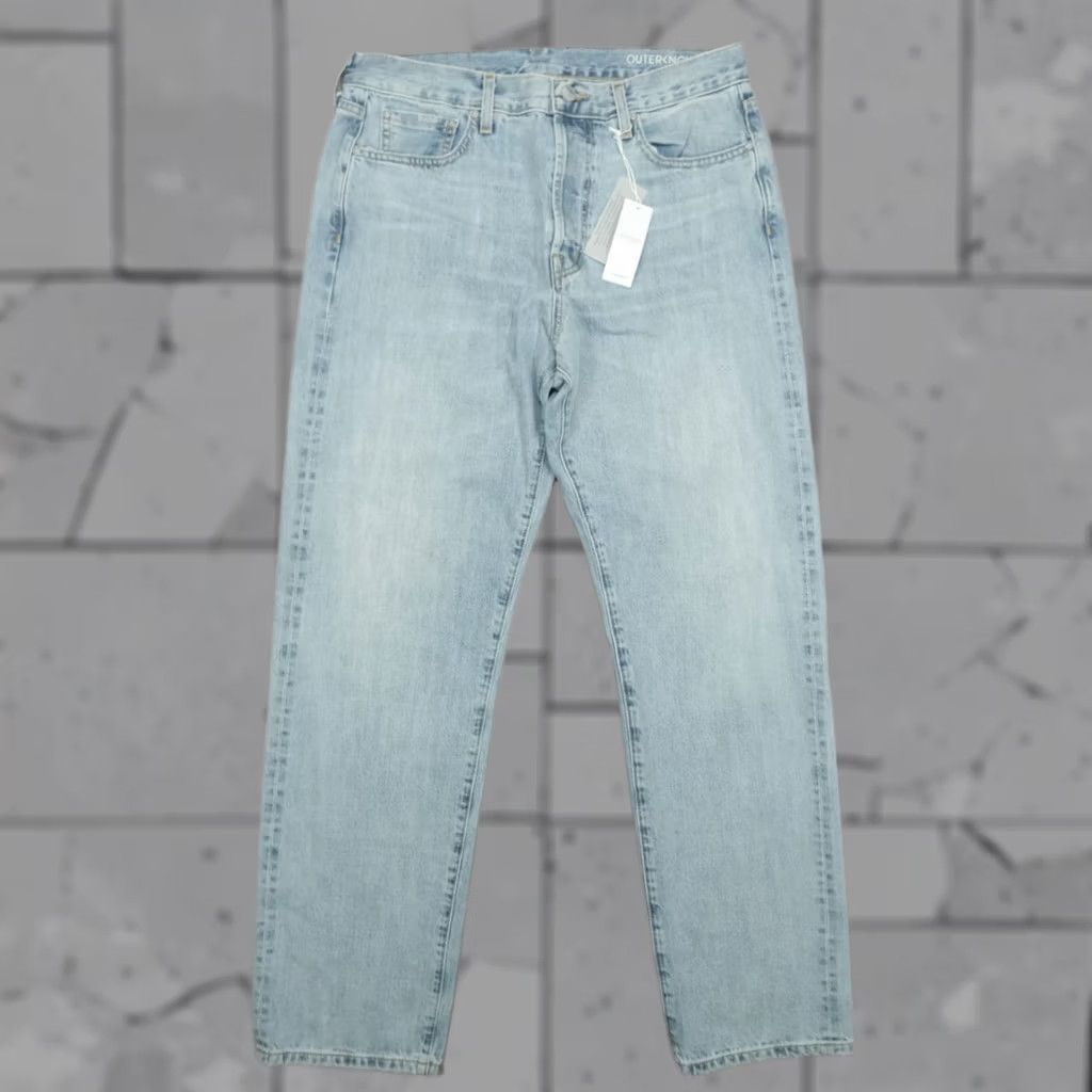 Outerknown Outerknown SEA Jeans Men's Size 31x32 Statesman Relaxed Fit SLT Blue Size US 31 - 1 Thumbnail