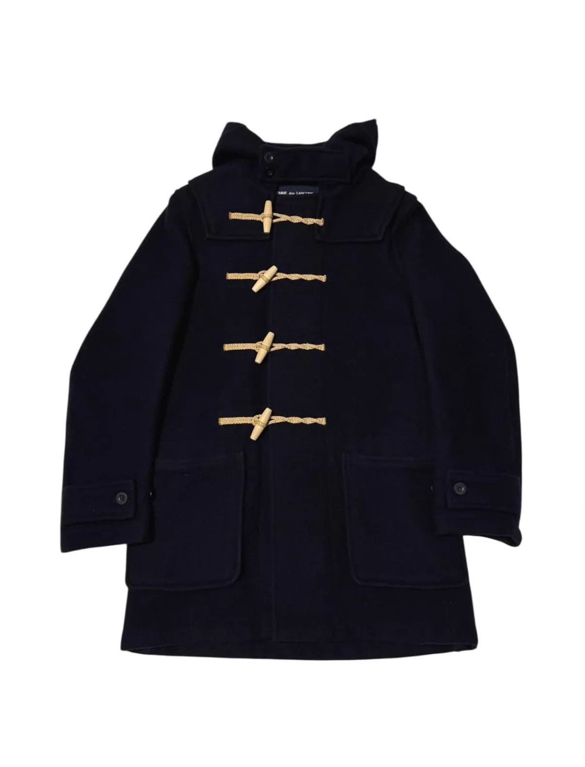 Comme des Garcons Comme des Garcons Homme Court Wool Overcoat M Size US M / EU 48-50 / 2 - 1 Thumbnail
