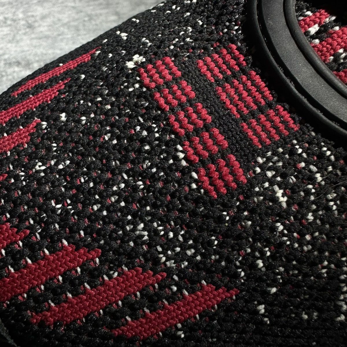 Prada PRADA Crossection Slip-On Knit Red/Black/Grey, Size 10.5 Size US 10.5 / EU 43-44 - 15 Thumbnail