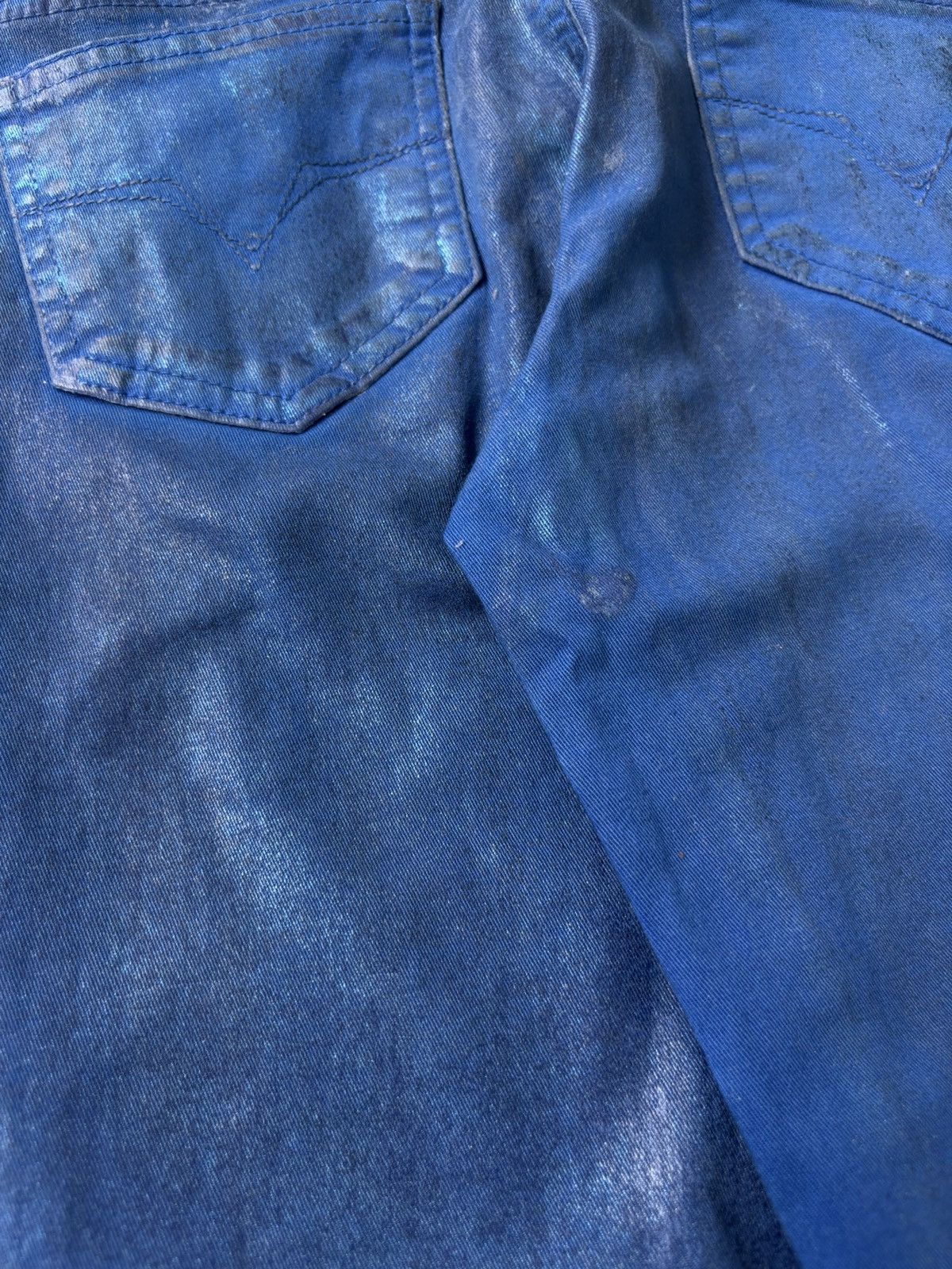 Hedi Slimane Wax Luster Skinny Denim Jeans Size US 26 / EU 42 - 5 Thumbnail
