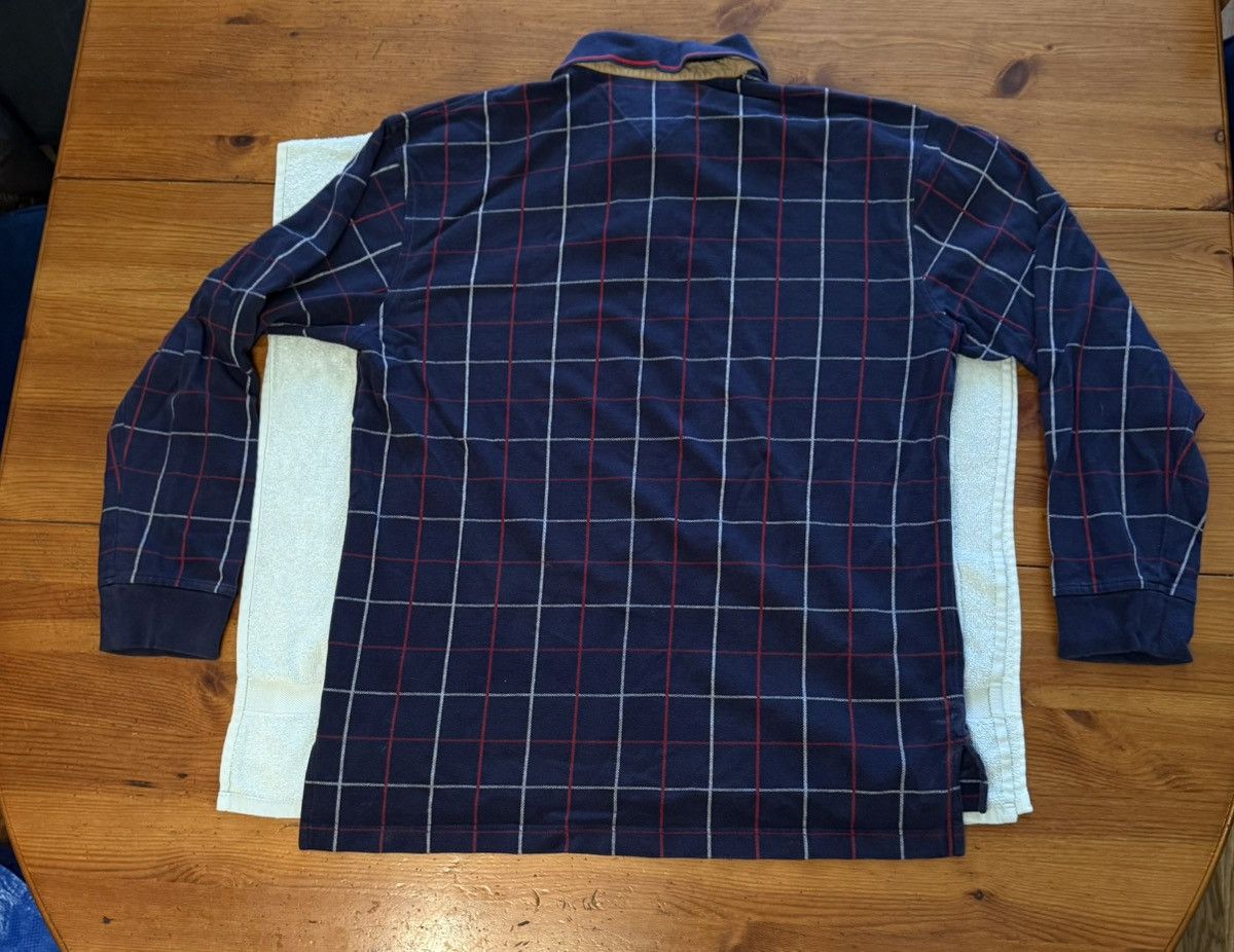 Other × Tommy Hilfiger × Vintage Vintage Plaid Tommy Hilfiger Longsleeve Polo Size US L / EU 52-54 / 3 - 4 Thumbnail