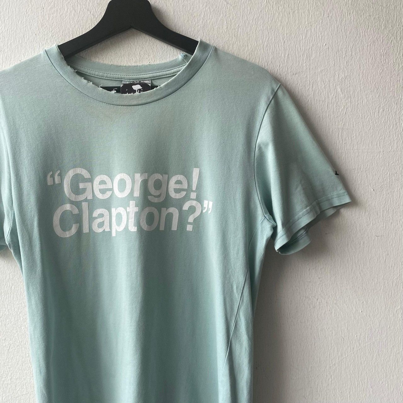 Hysteric Glamour × Japanese Brand “George! Clapton?” Hysteric Glamour Distressed Tshirt Size US S / EU 44-46 / 1 - 1 Thumbnail