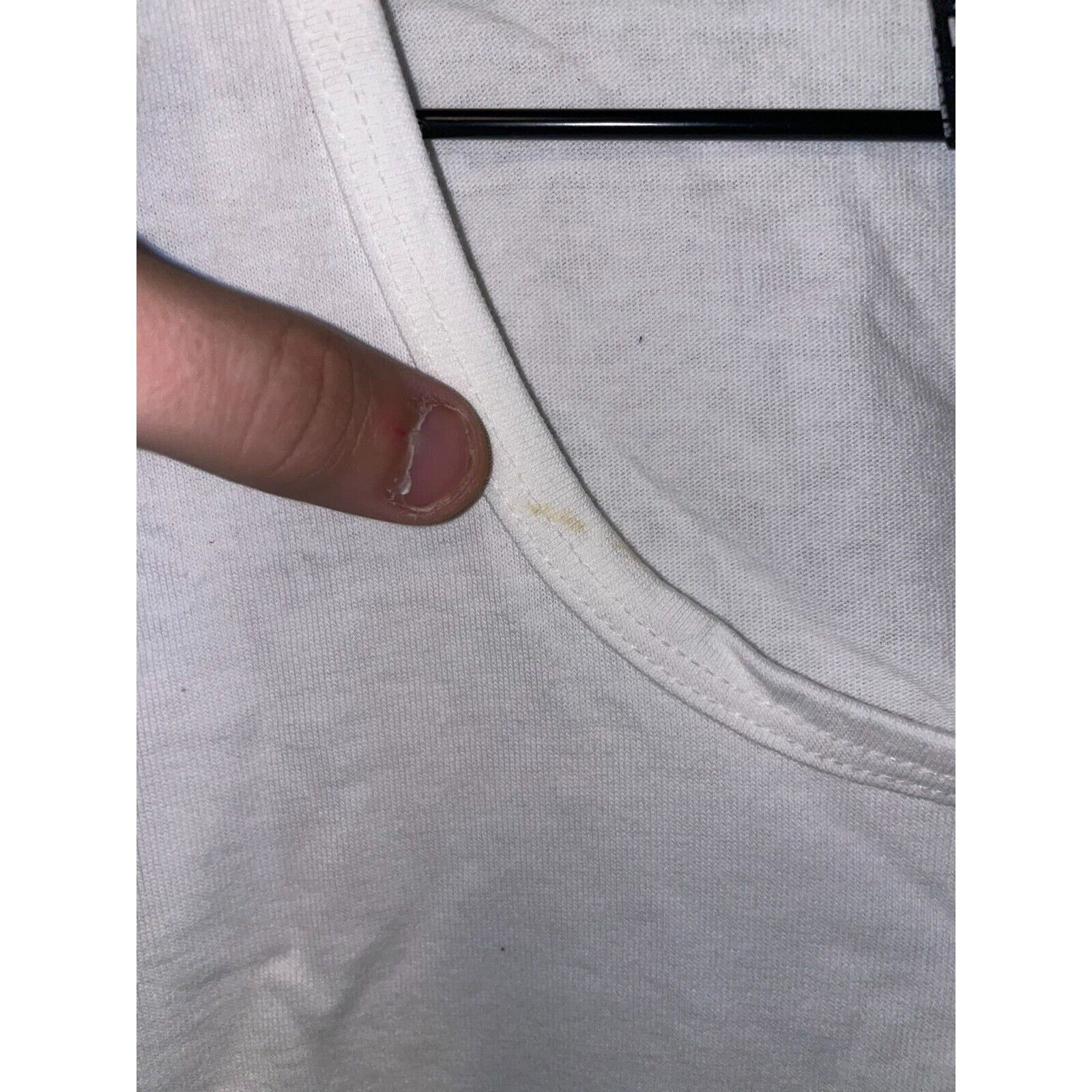 Vintage Womens Vintage Mountain Shirt HL Miller Gold White Tee 90s L Size L / US 10 / IT 46 - 7 Thumbnail
