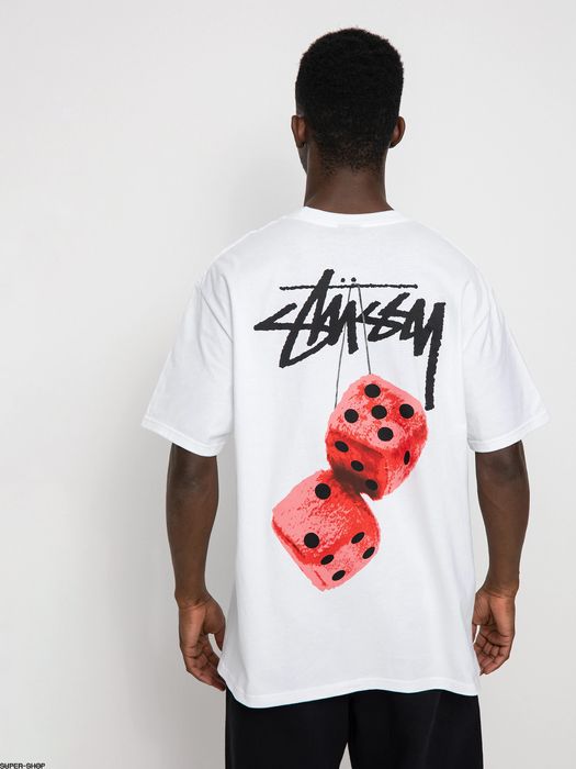 Stussy Stussy Fuzzy Dice Tee | Grailed