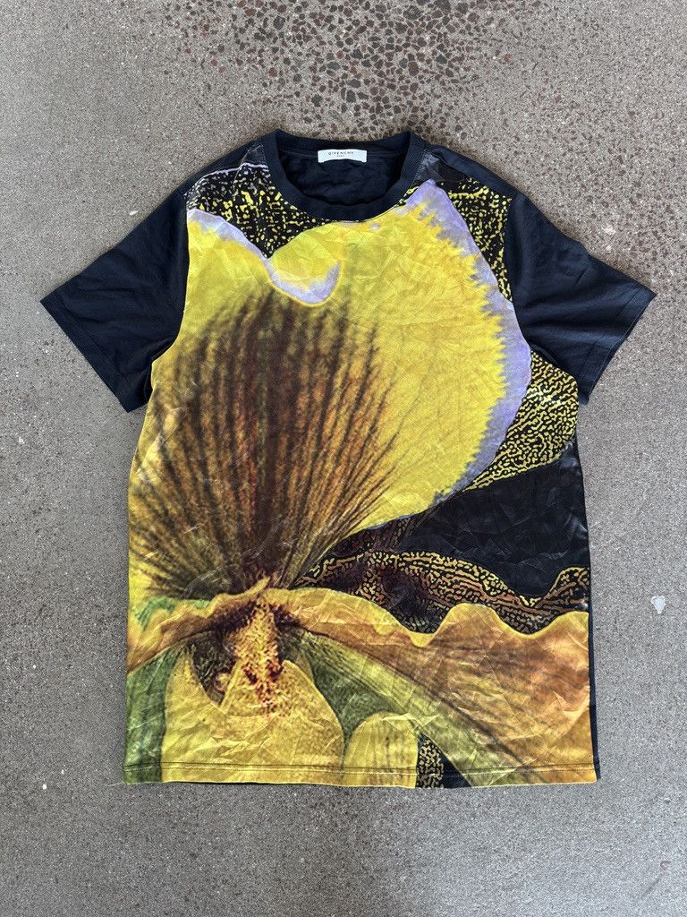Givenchy Yellow foil flower t Size US S / EU 44-46 / 1 - 1 Thumbnail