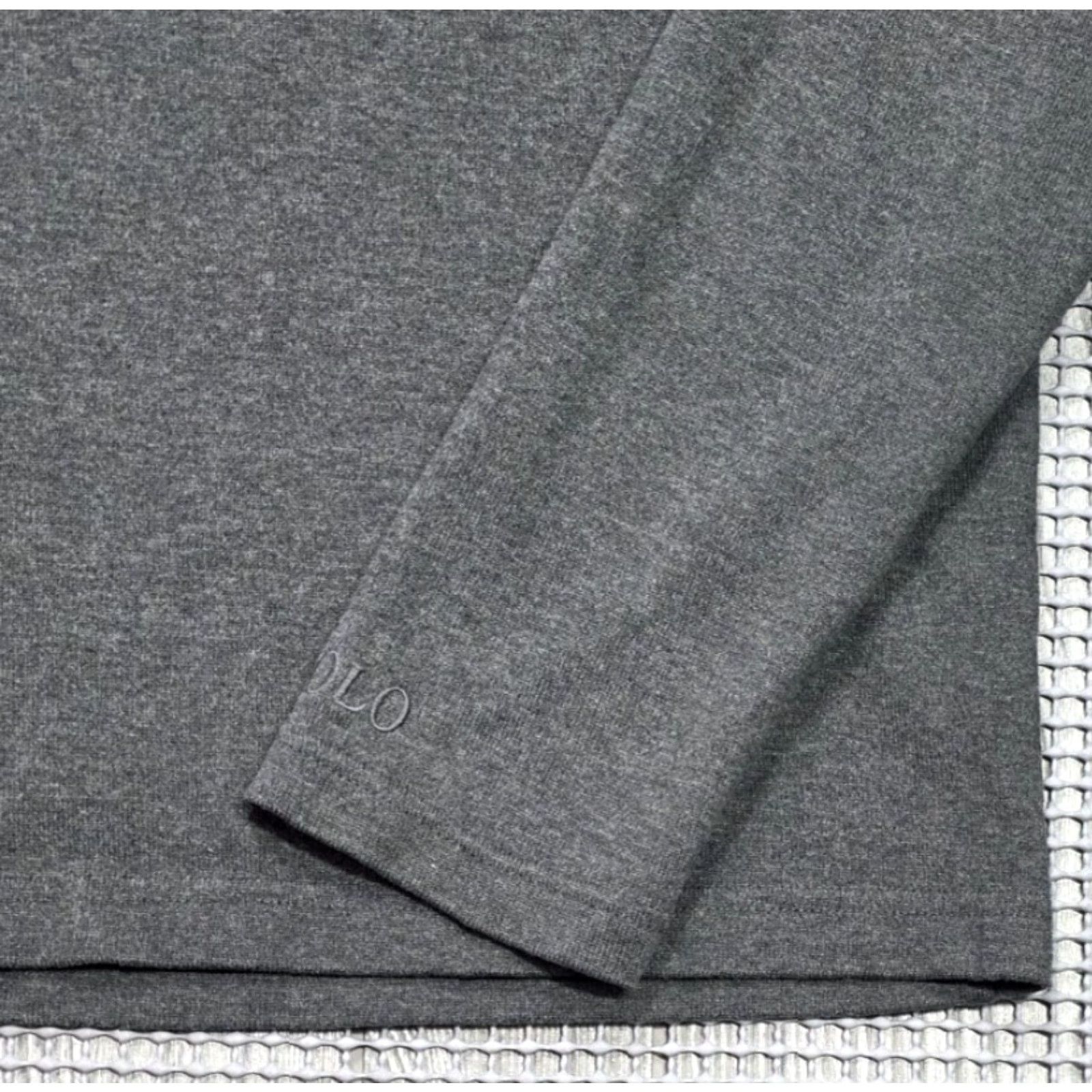 Polo Ralph Lauren VINTAGE Polo Ralph Lauren Sweater Mens M Gray Long Sleeve Crew Neck Preppy Cotton Knit Pullover Embroidered Logo Classic Size US M / EU 48-50 / 2 - 6 Thumbnail
