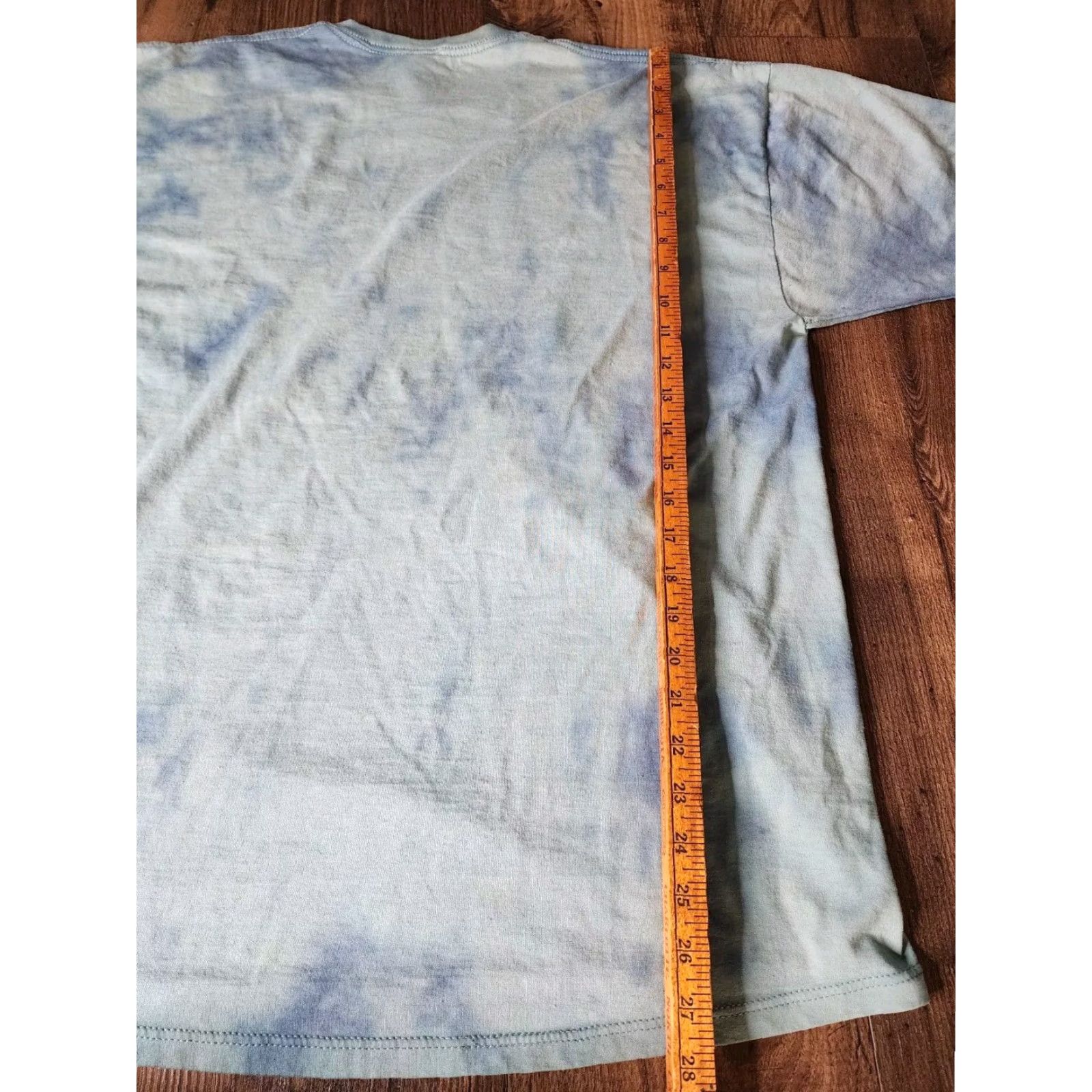 Jerzees VINTAGE T-Shirt Granny Poem Tie Dye Floral Distressed Mother's Day Grandma Adult XL Blue Jerzees Short Sleeve Crew Neck 80s 90s Womens Size L / US 10 / IT 46 - 3 Thumbnail