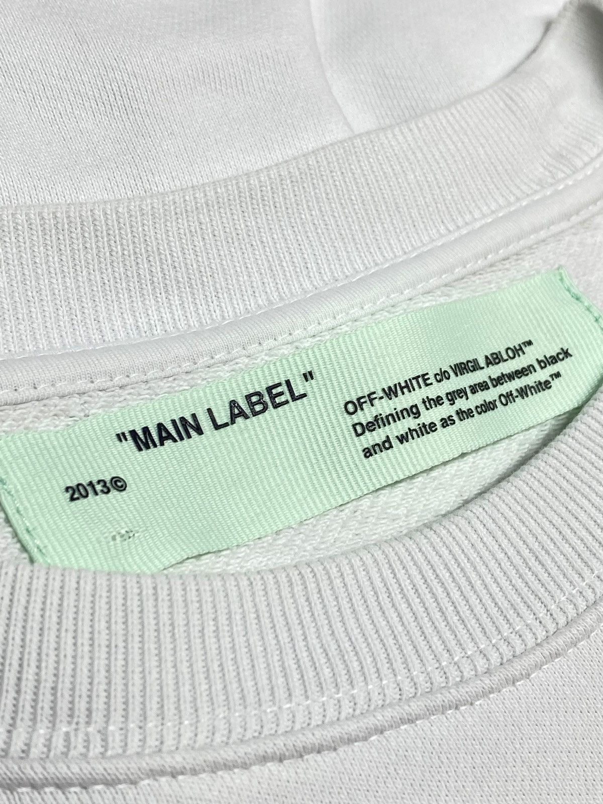 Off-White Off White Hanna Leaves Cropped Crewneck Size L / US 10 / IT 46 - 17 Thumbnail