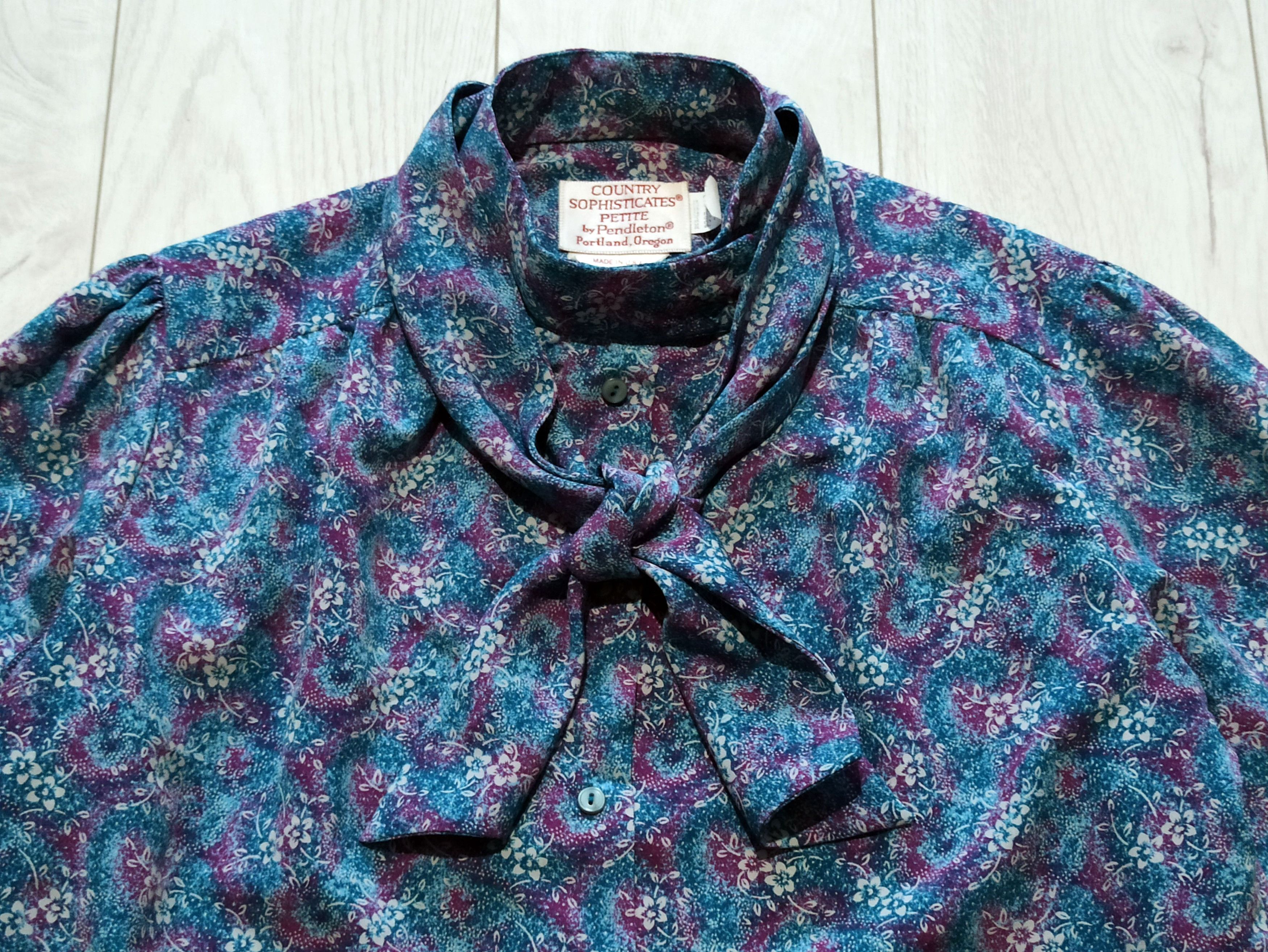 Pendleton × Vintage Pendleton Country sophisticates Blouse Size L / US 10 / IT 46 - 2 Thumbnail