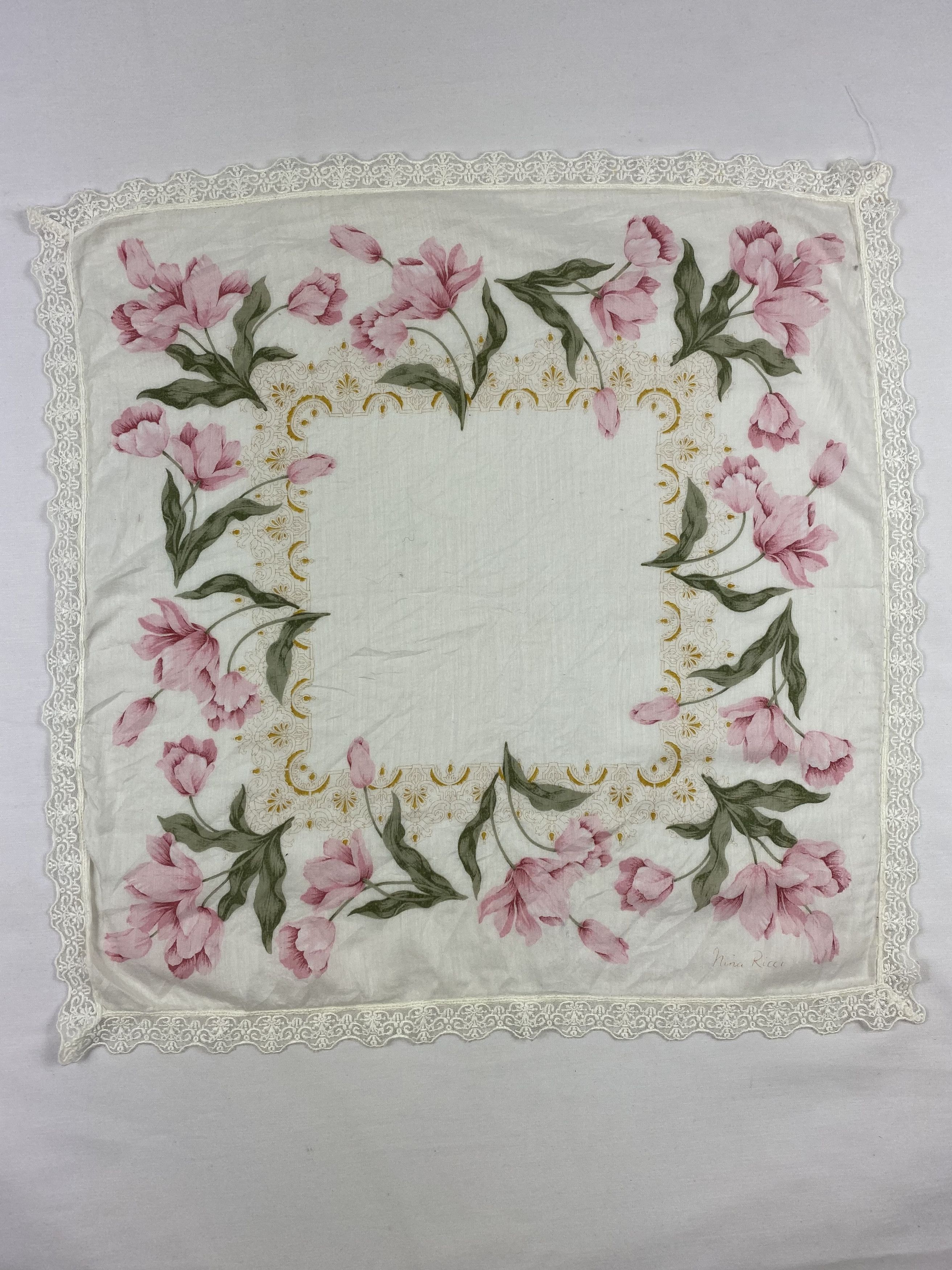 Nina Ricci × Vintage Nina Ricci Handkerchief / Bandana / Neckerchief Size ONE SIZE - 3 Thumbnail