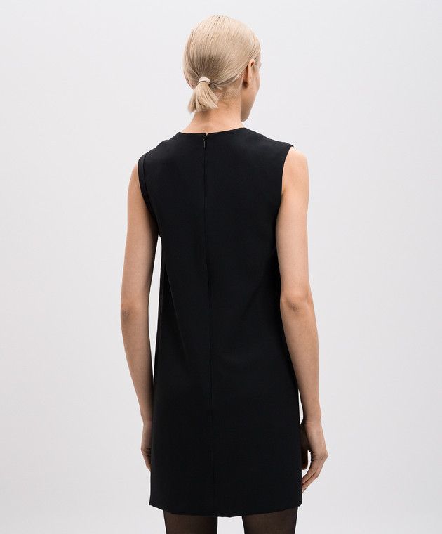 Versace o1y0226 Mini Dress in Black Size M / US 6-8 / IT 42-44 - 4 Thumbnail