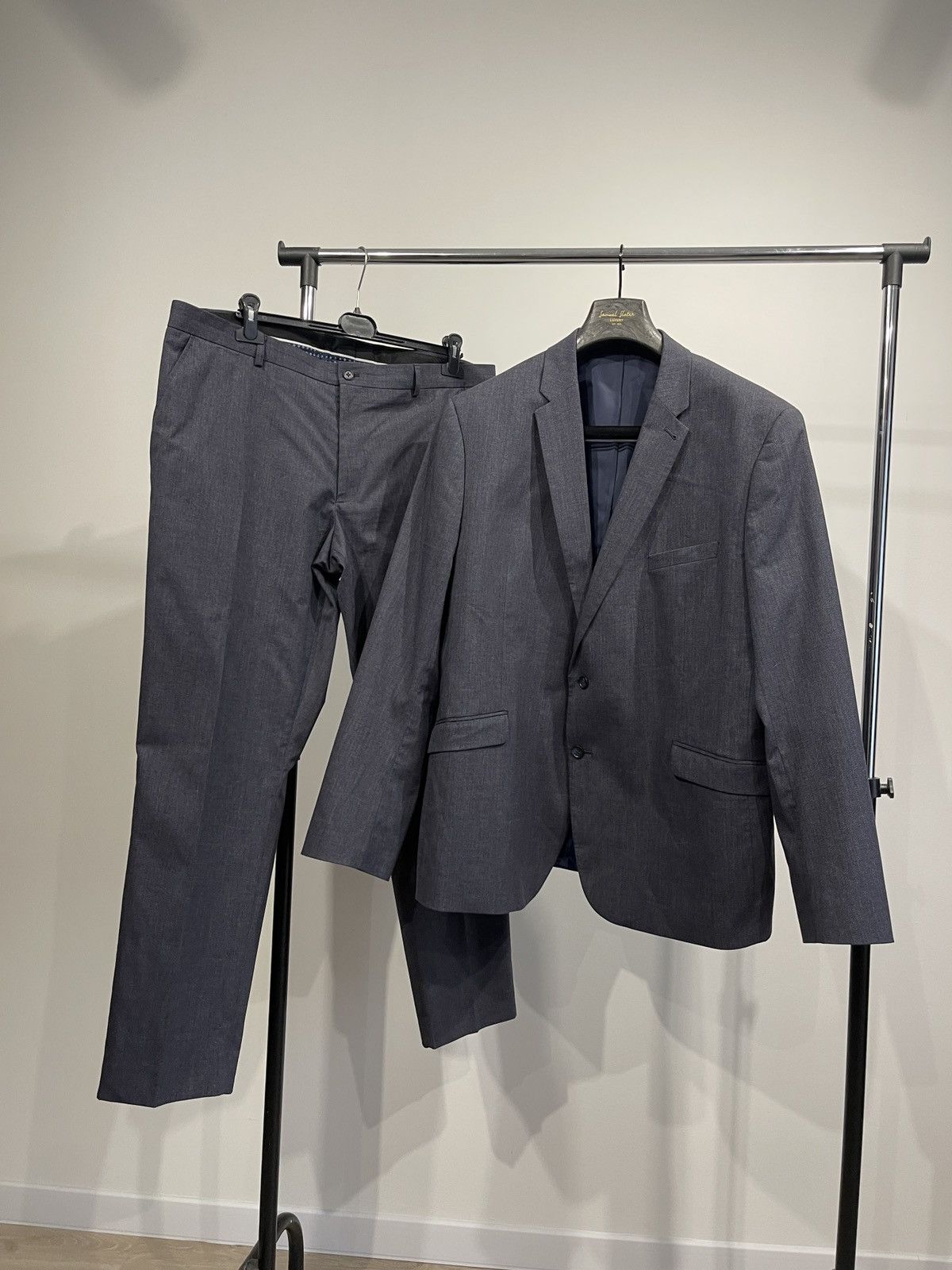 Vintage Classic vintage suit Taylor & Wright blazer + trousers Size 50R - 1 Thumbnail