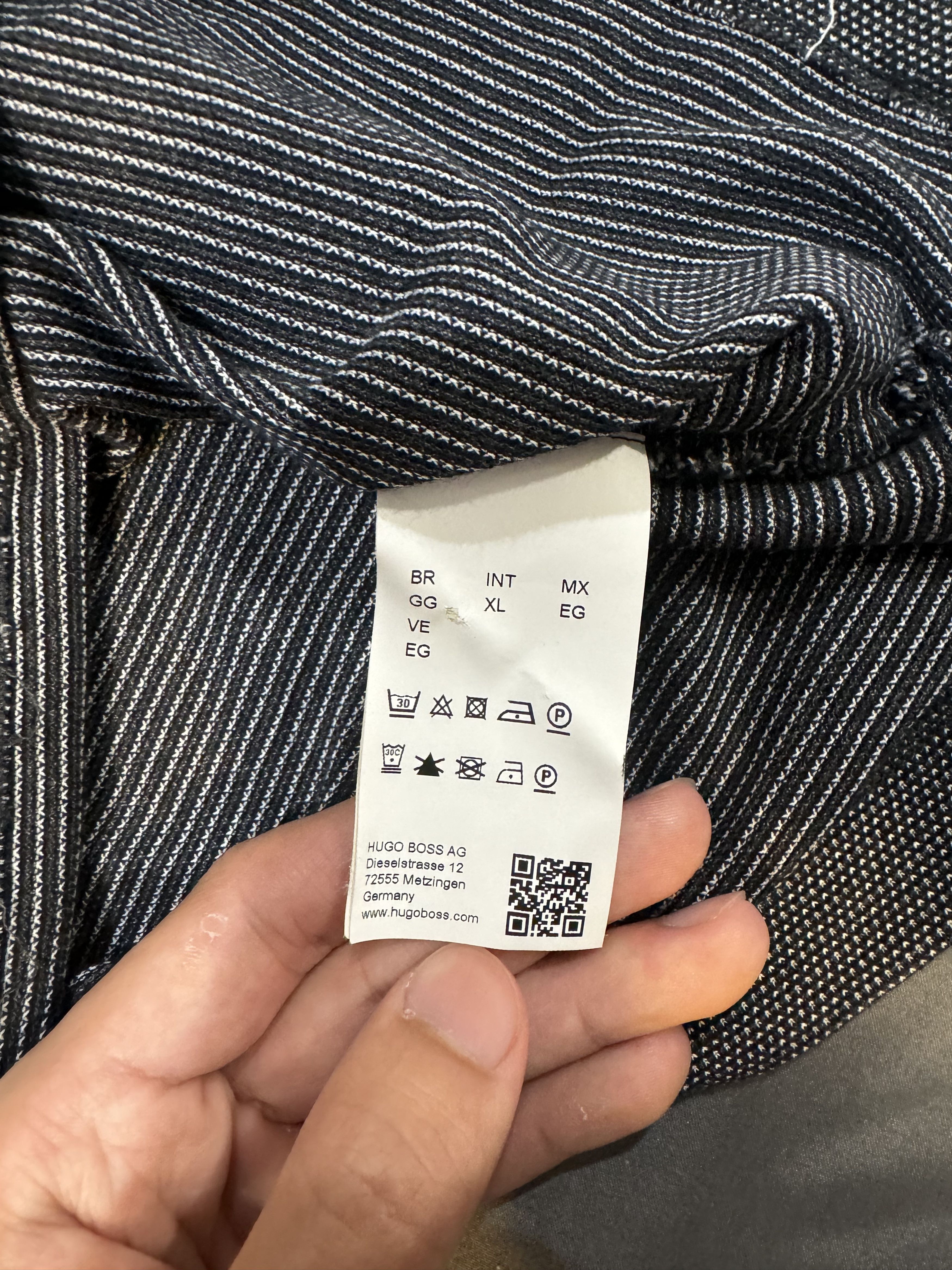 Hugo Boss Hugo Boss Slim Fit Polo in Grey Size US XL / EU 56 / 4 - 3 Thumbnail