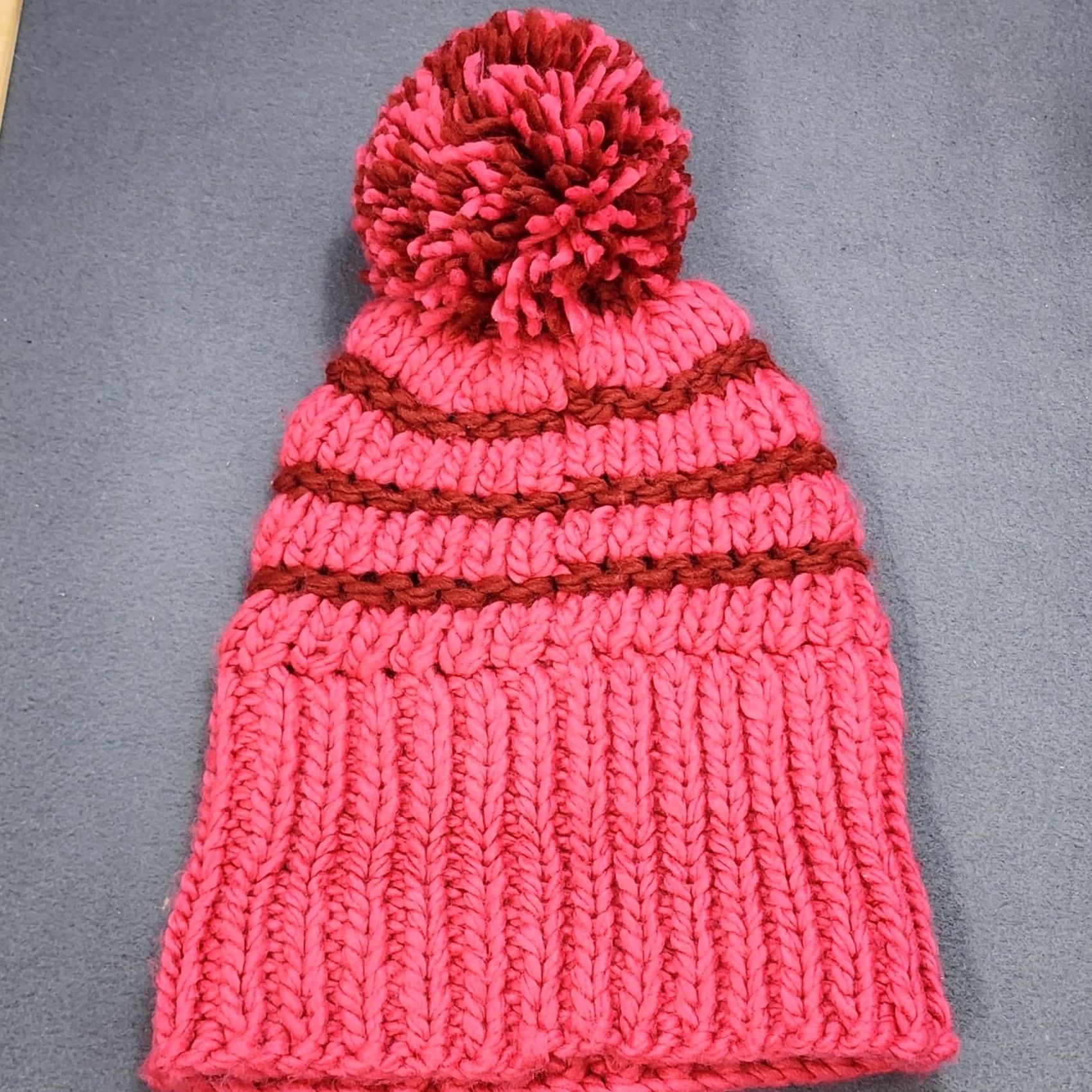 Vintage Kate Spade Beanie Hat Pom Pom Womens Pink Winter Size ONE SIZE - 5 Thumbnail
